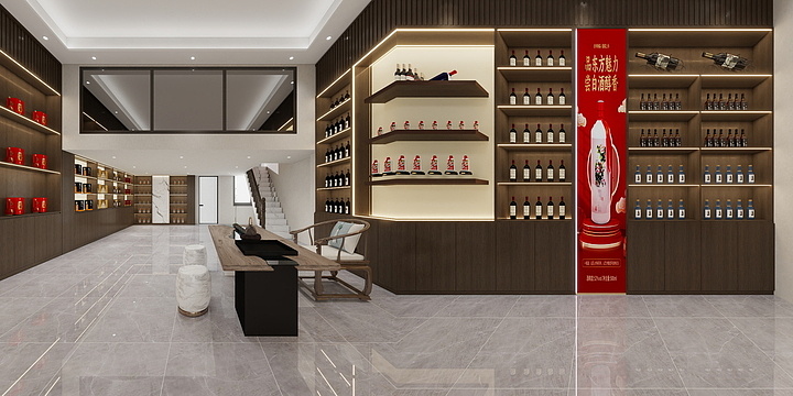 阮阮小仙女wlXA-太子庙门面效果图-装修设计方案