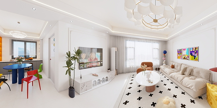 黄康-汉龙公寓-装修设计方案