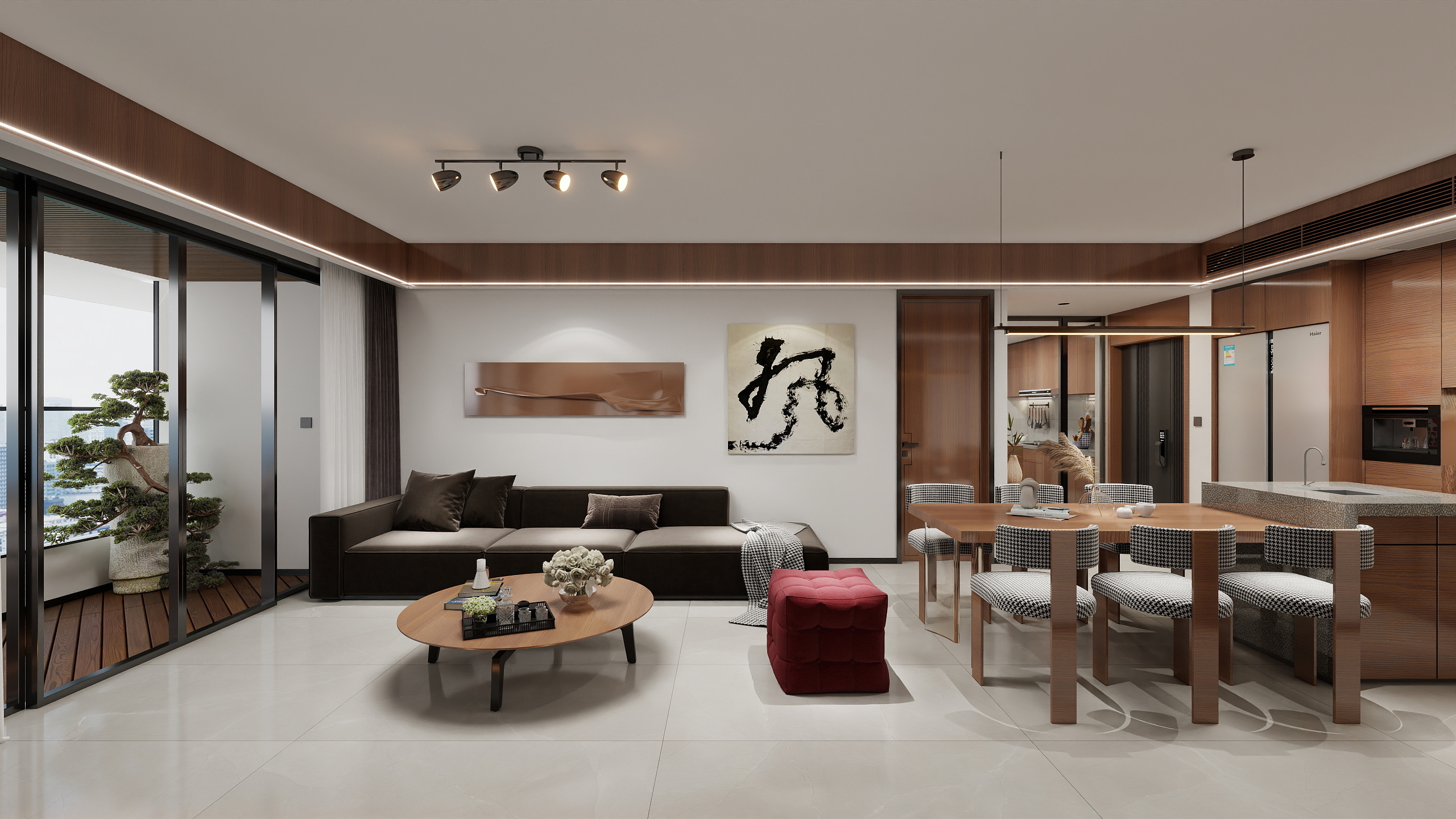 神马云在线-厅庭院装修效果图