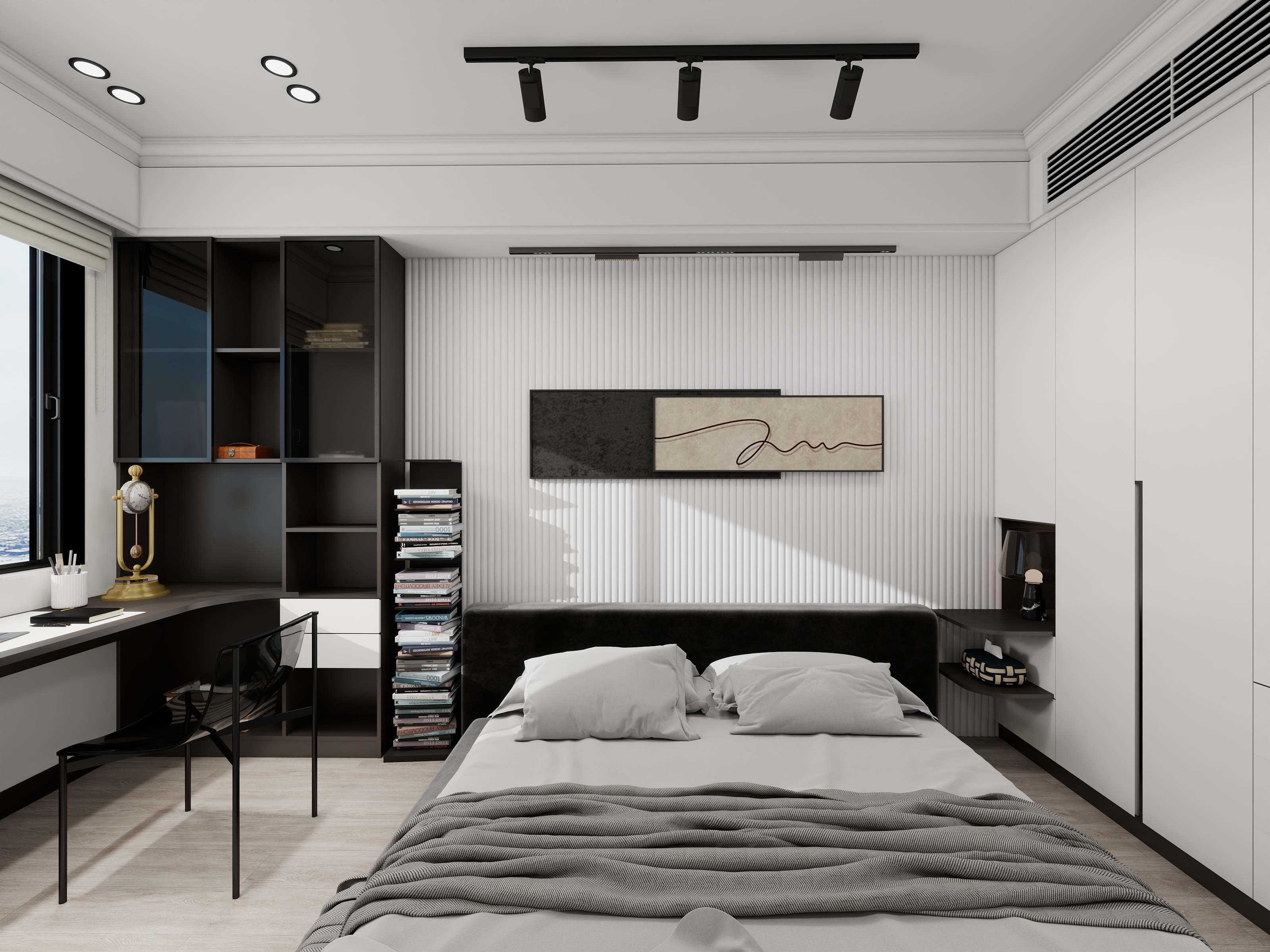 栖寐-【意式极简】两室两厅73㎡-装修设计方案