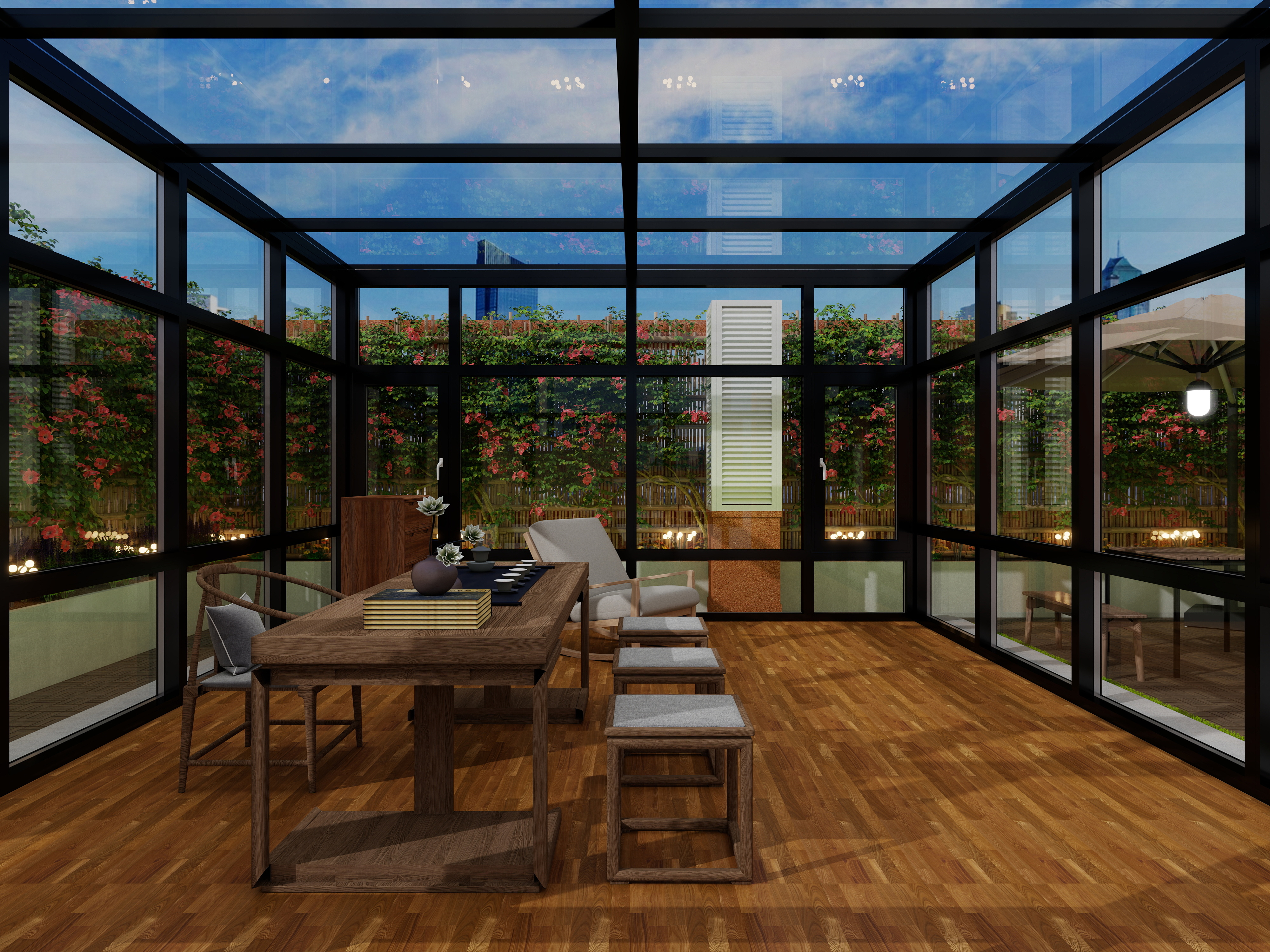 衣大路-露台-装修设计方案