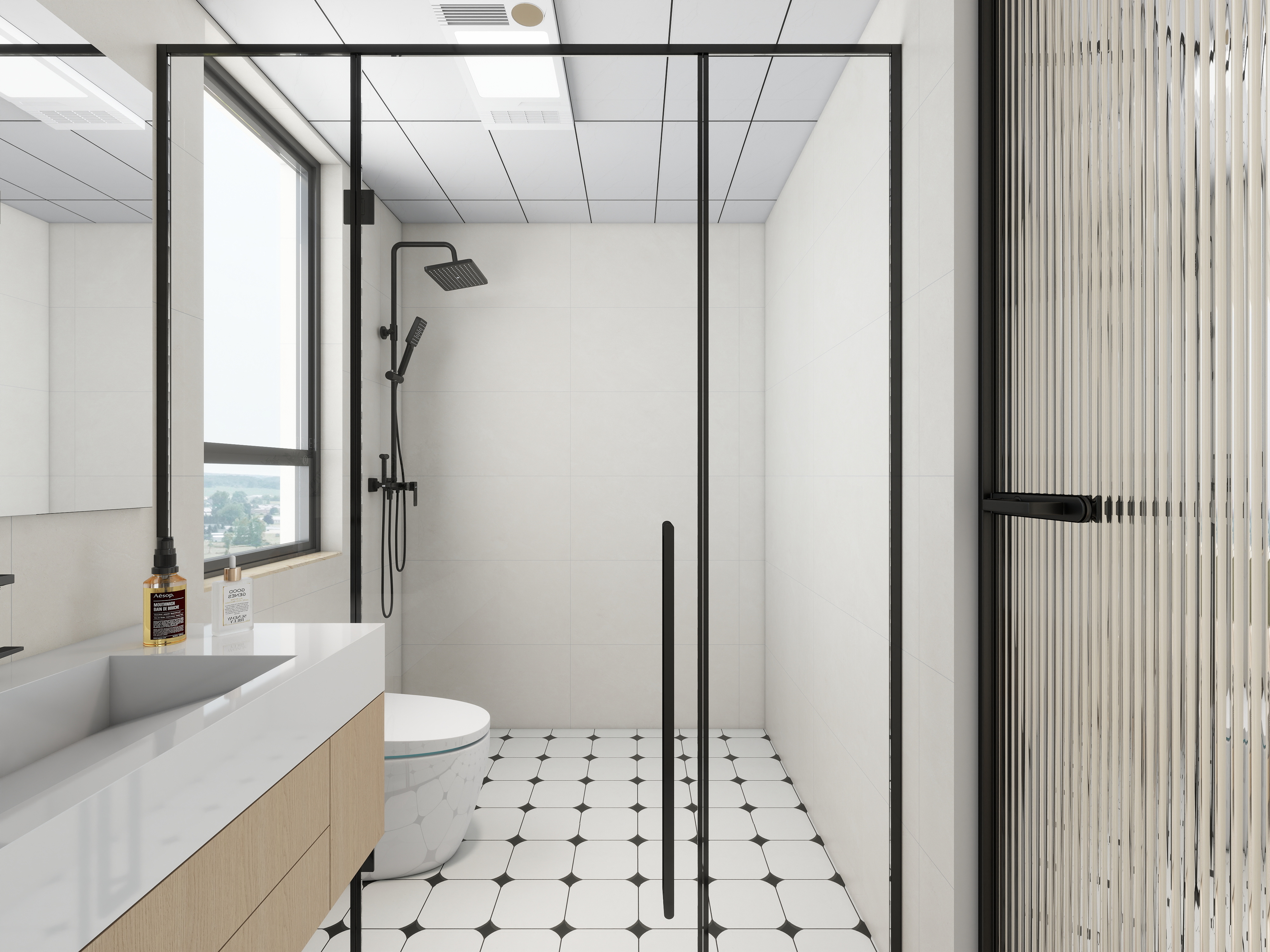 艺雅丽-123平现代简约装修效果图