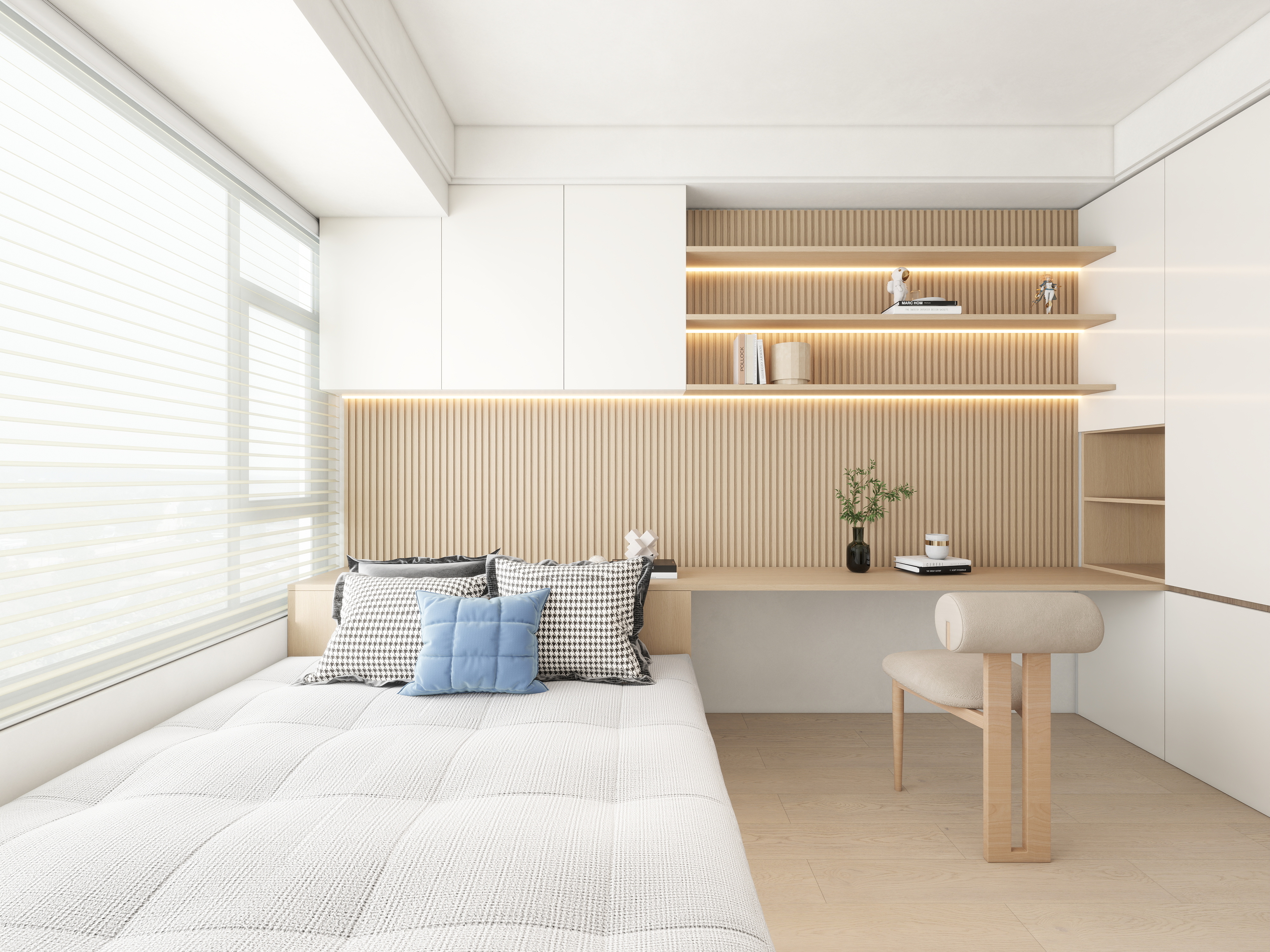 艺雅丽-123平现代简约 一层次卧装修效果图第2张