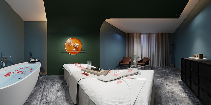 小小-设计师-德保酒店-雄颜养生会所-装修设计方案