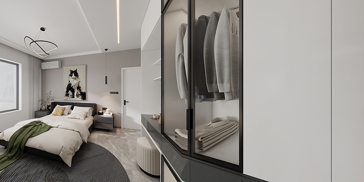 H.sh-邦泰天筑5期8-1-9-33现代-装修设计方案