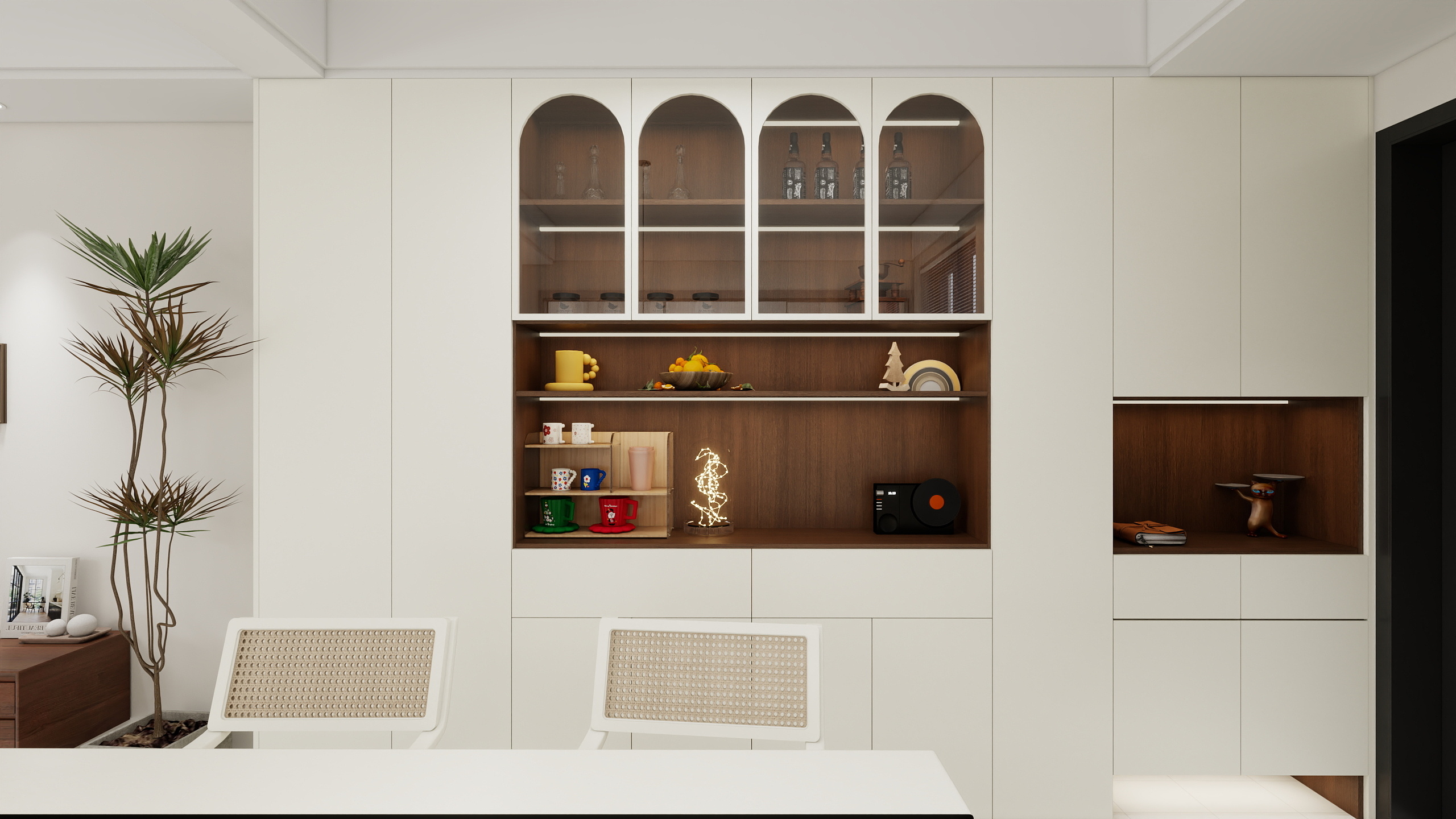 &iuml;з-中古奶油风-装修设计方案