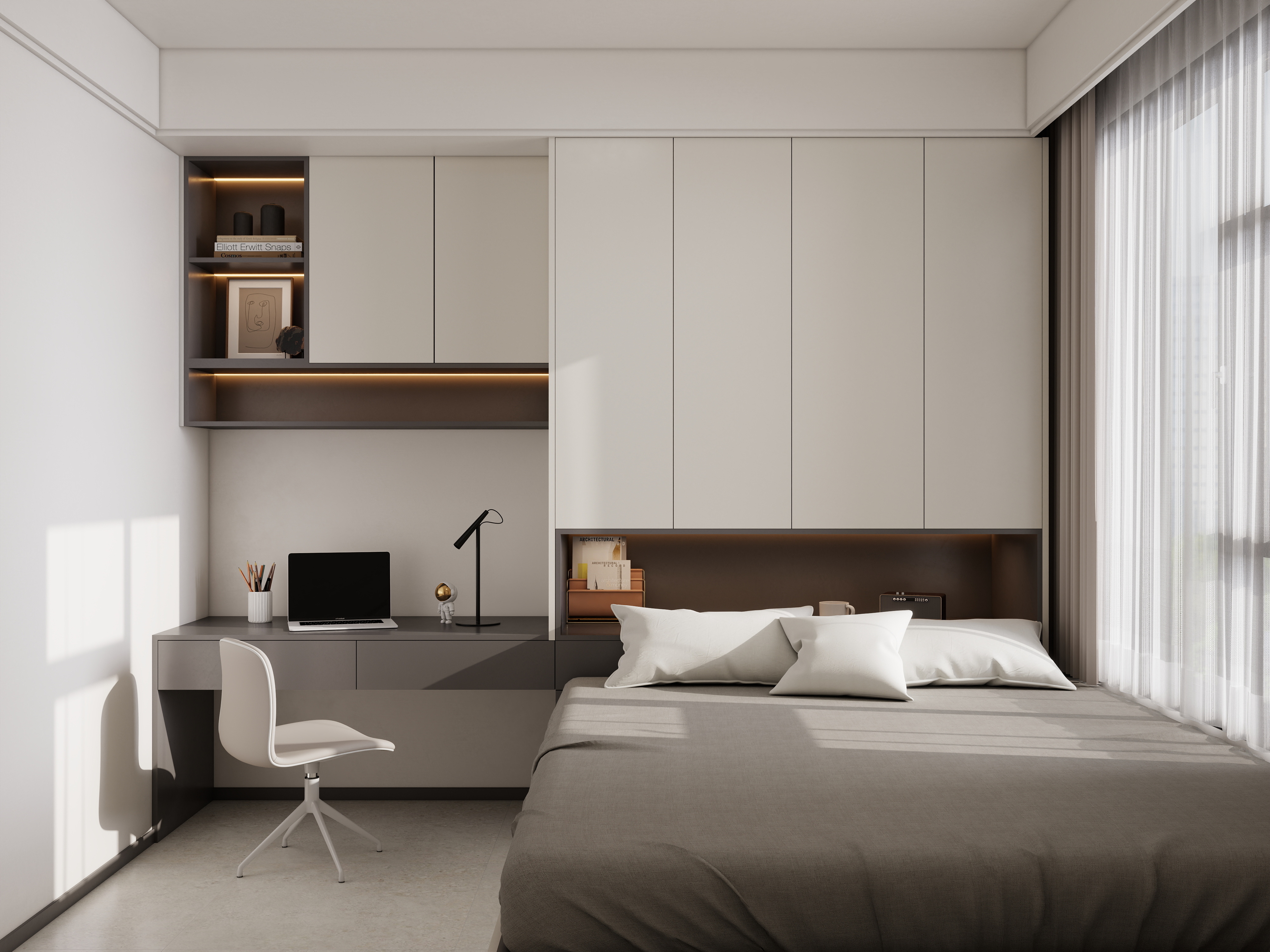 夜猫夜猫-东正奥园92㎡2室装修效果图