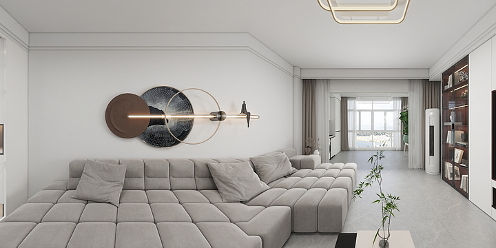 室内设计师飘然-水榭香堤-装修设计方案