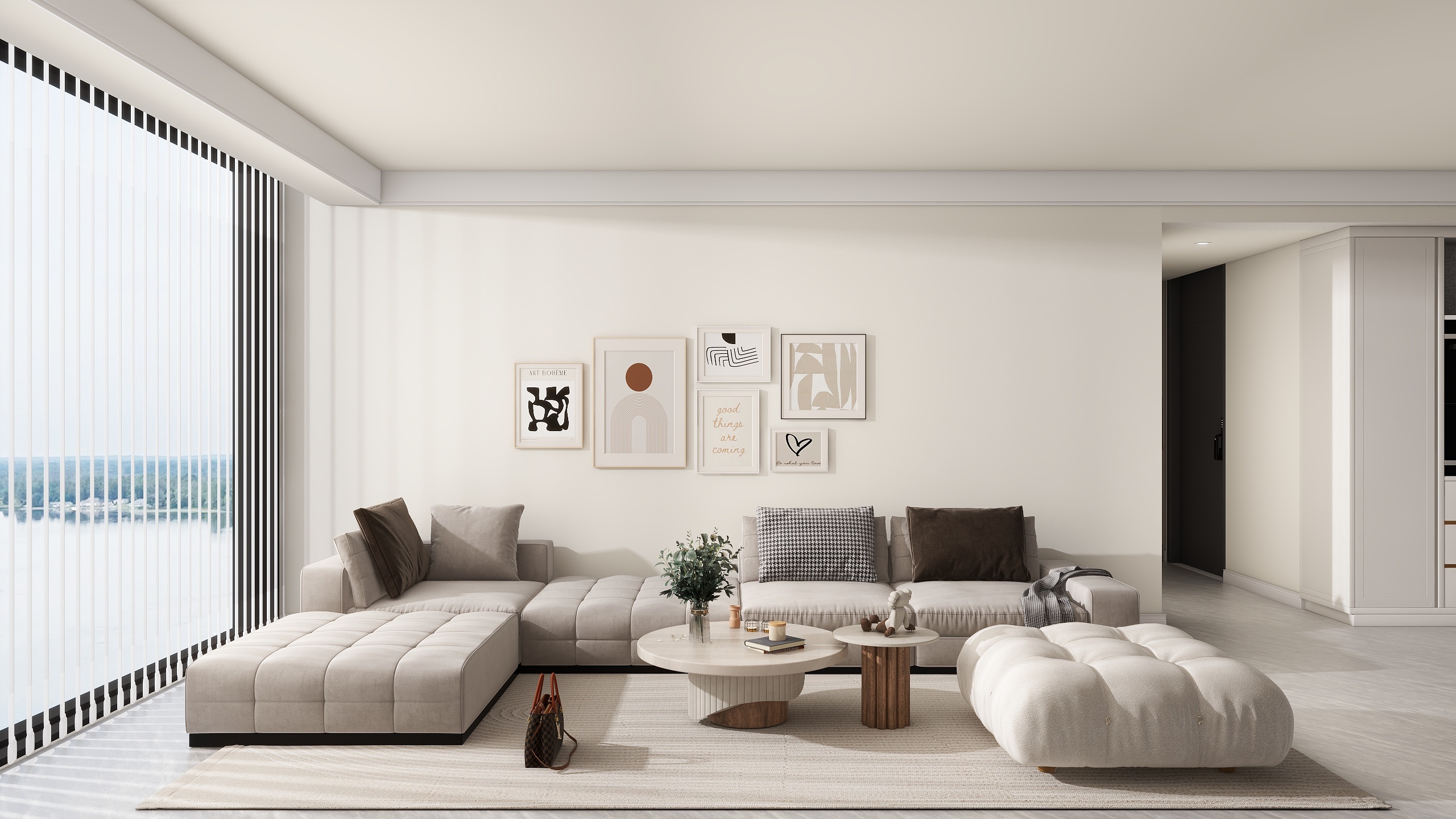 小琦早点睡-122㎡2室装修效果图