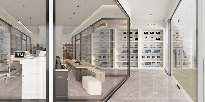 糊糊.-展厅-装修设计方案