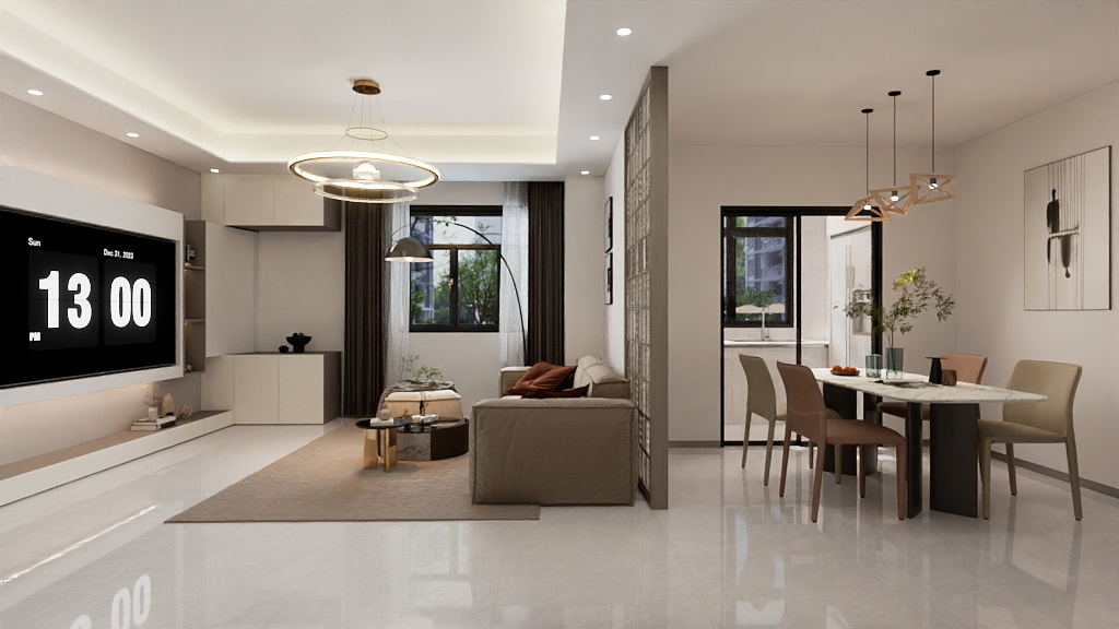 宗一美家-邹晓勇-中央香榭简约风-装修设计方案