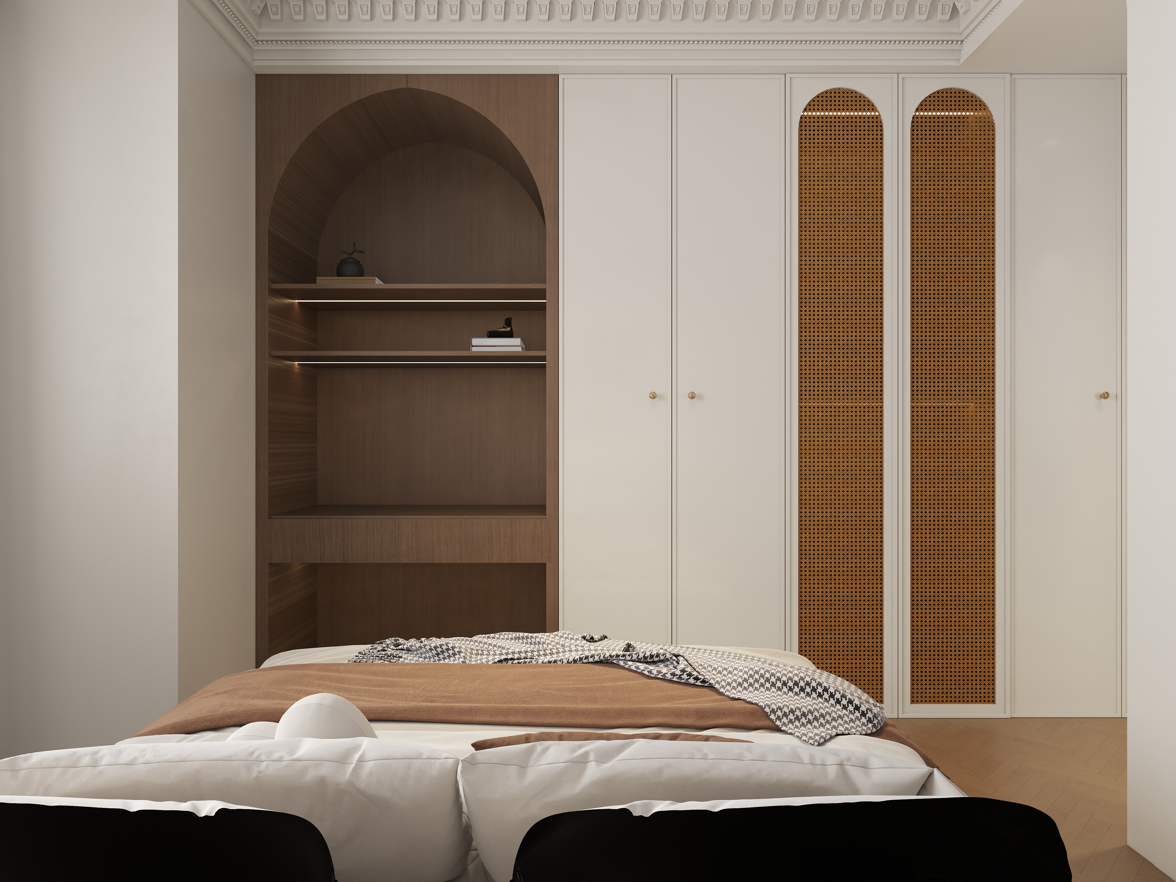 艺雅丽-109平原木奶油风 装修效果图