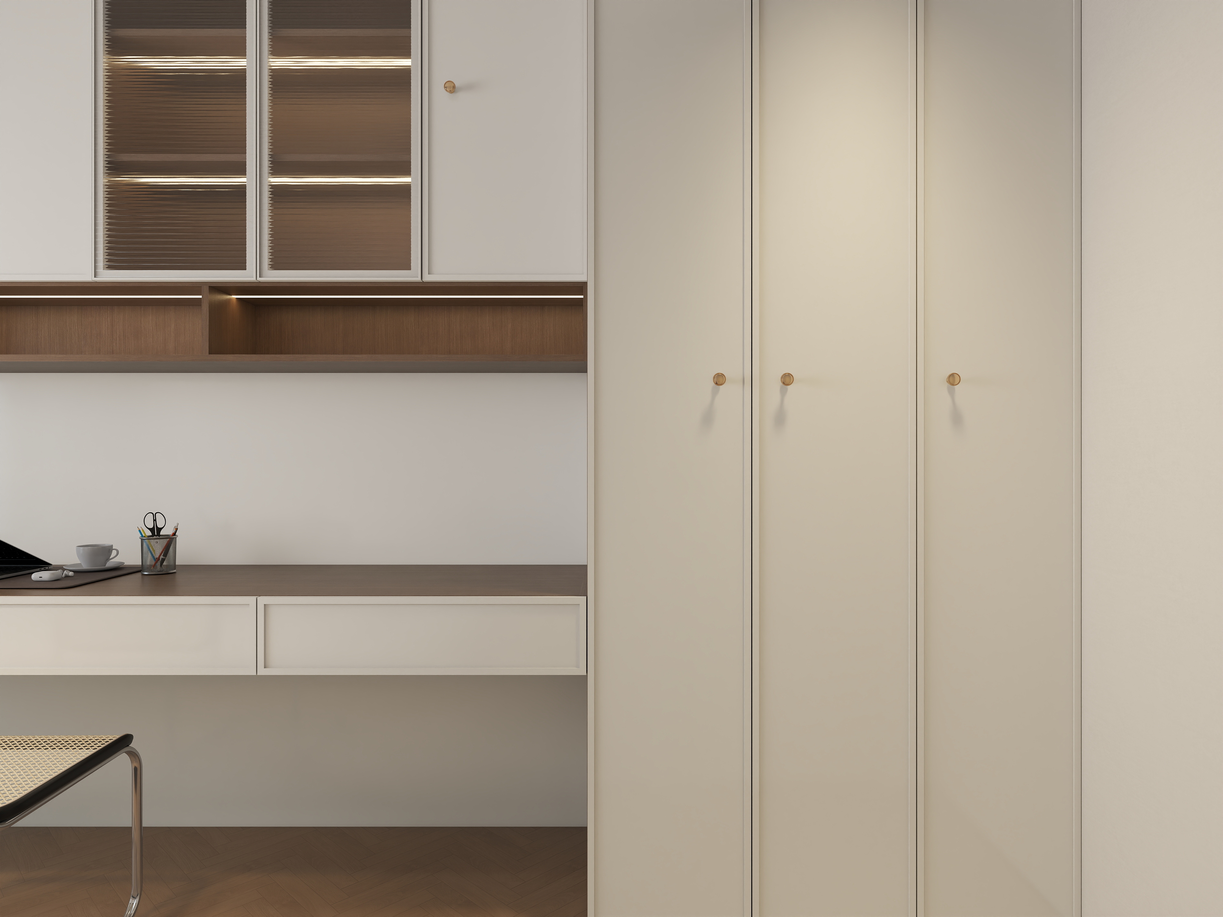 艺雅丽-109平原木奶油风 装修效果图