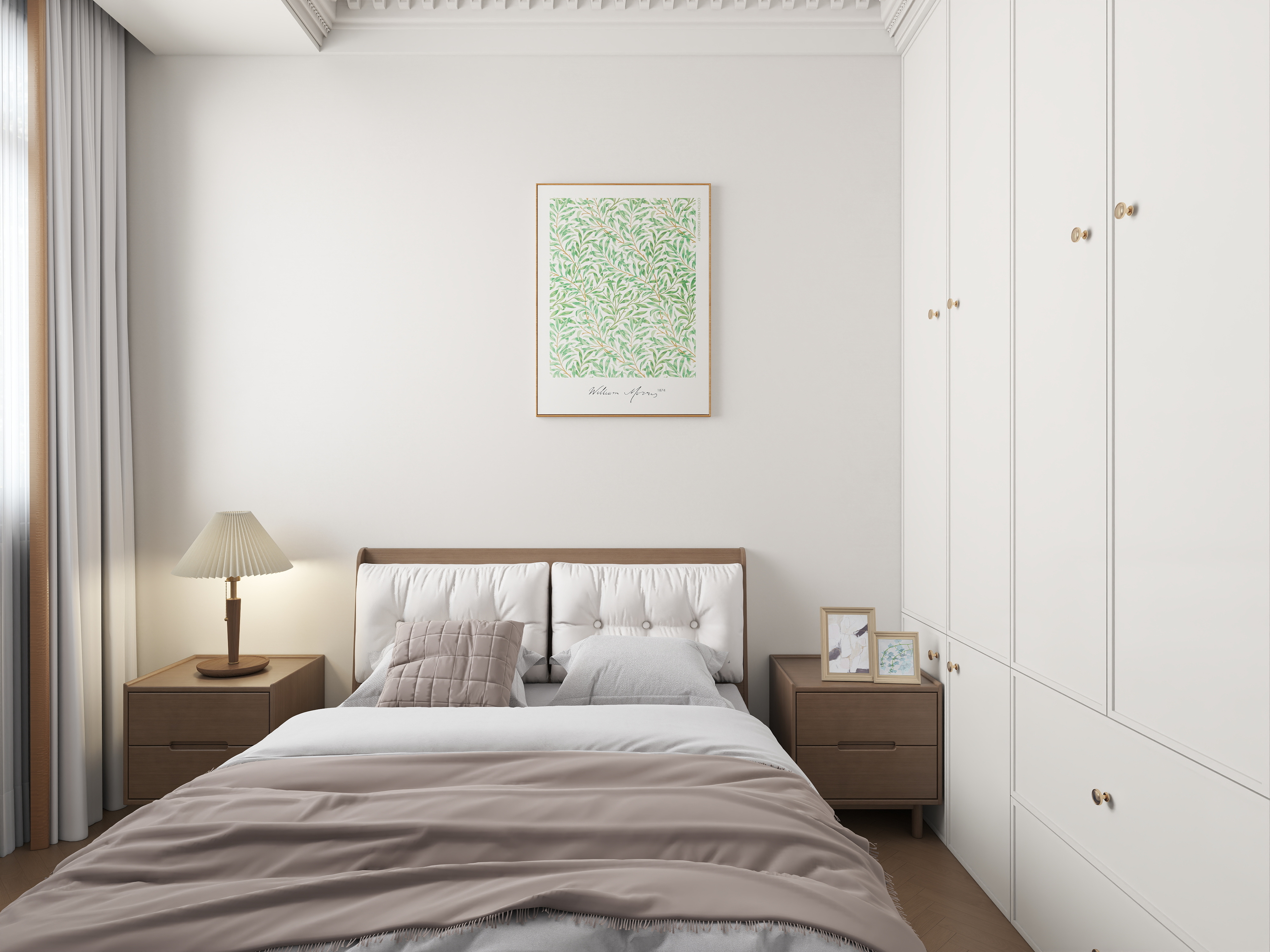 艺雅丽-109平原木奶油风 装修效果图