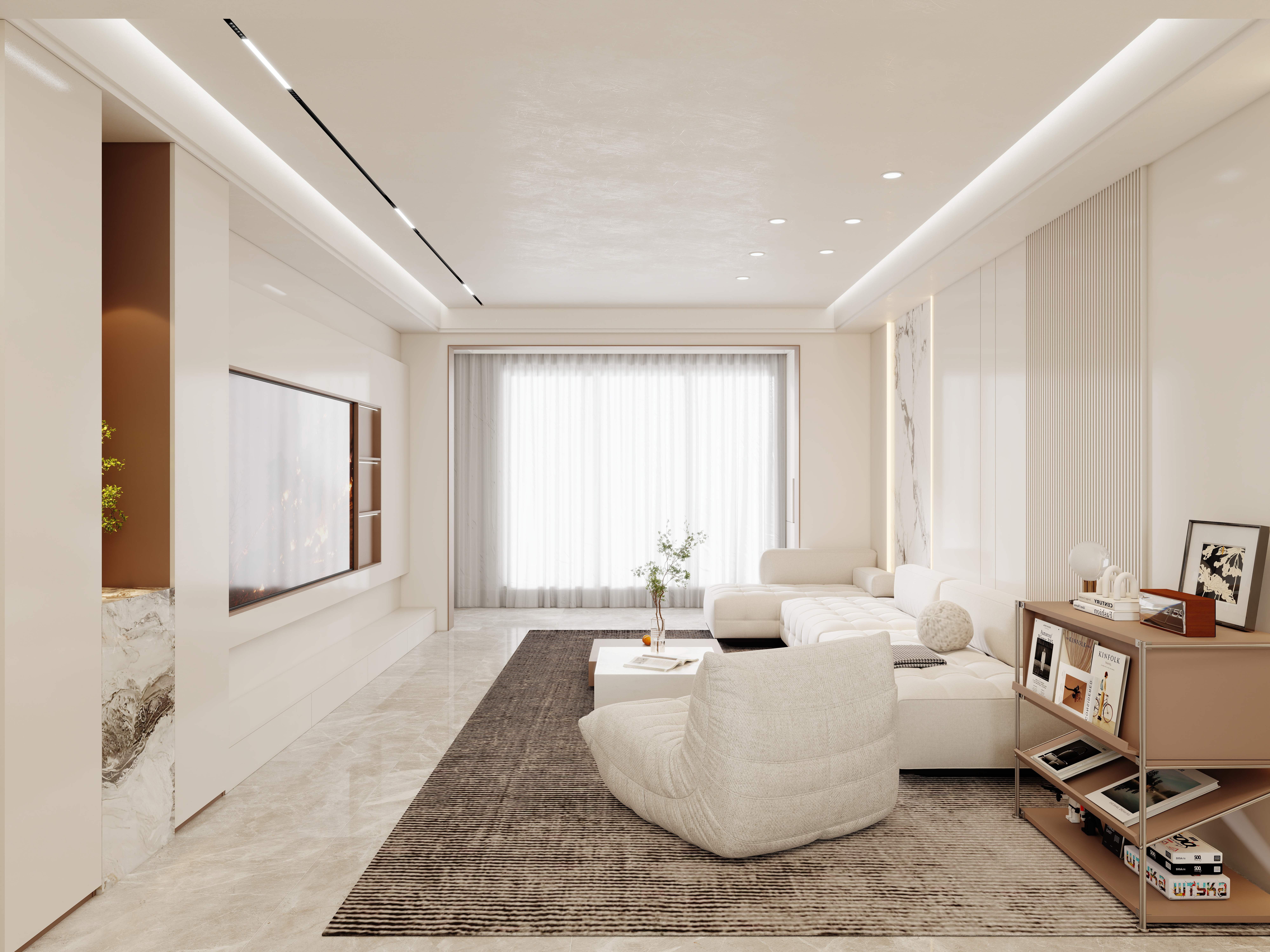 壹诺设计工作室-现代简约 装修效果图