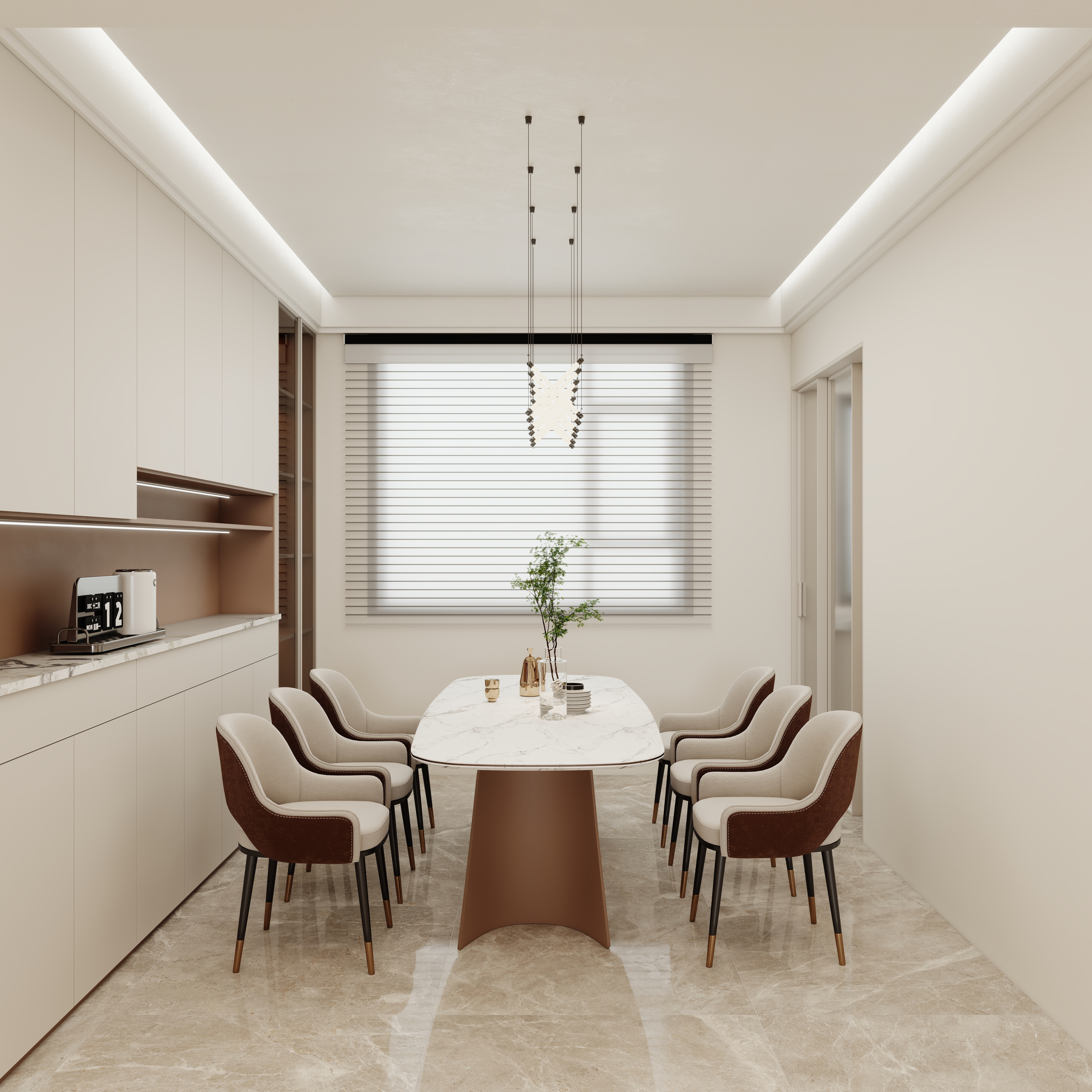 壹诺设计工作室-现代简约 装修效果图