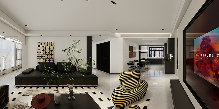 de丶yi-壹号院5-1-1201-装修设计方案