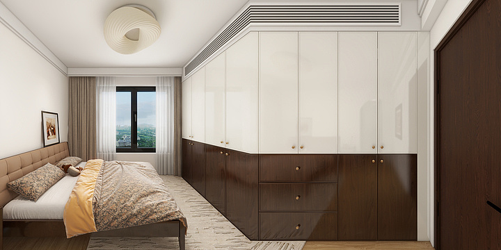 鹰雕衣柜小刘-汤逊湖壹号5-1601-装修设计方案