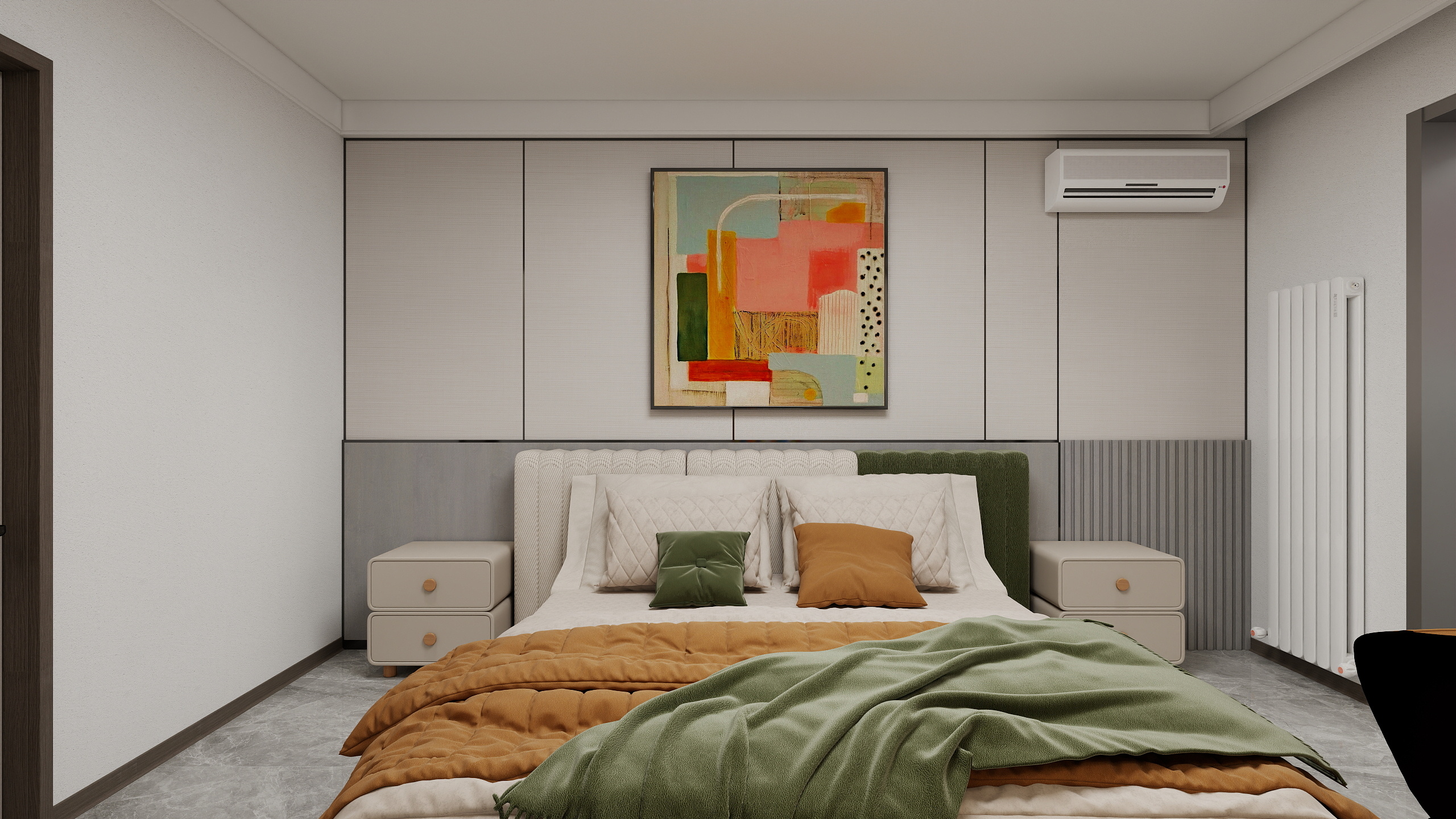 陆艳霞-万泉庄北社区57㎡3室-装修设计方案