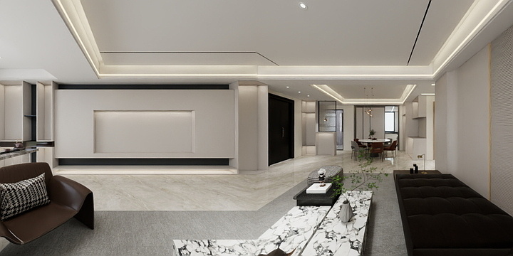 鸿佳室内装饰-大坝教堂旁自建房东梯10楼东套-装修设计方案