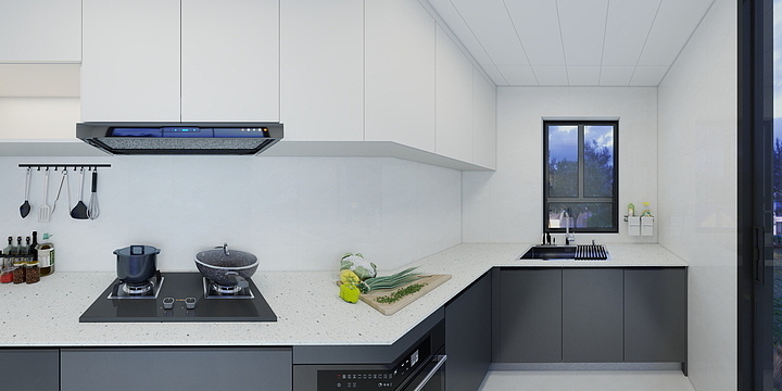 展博家具2-厨房户型考核4.0-装修设计方案