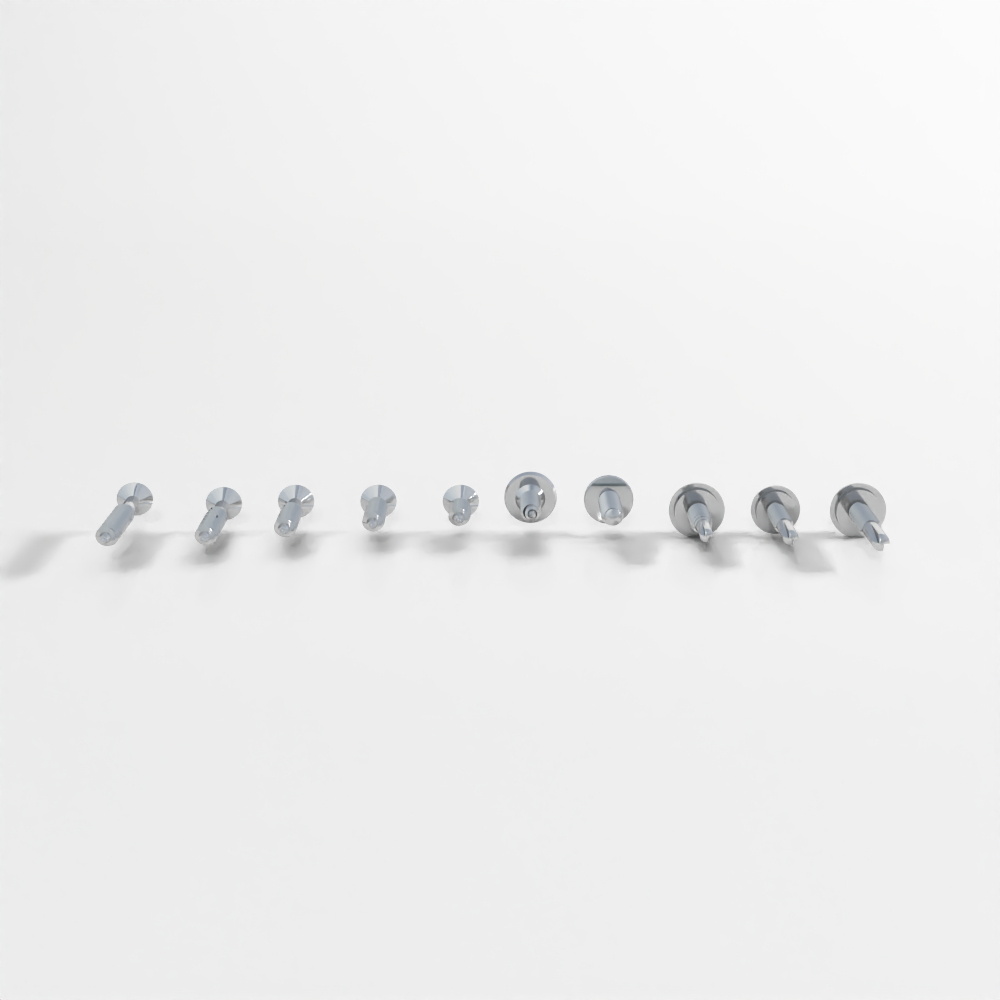 五金件-螺丝43D模型