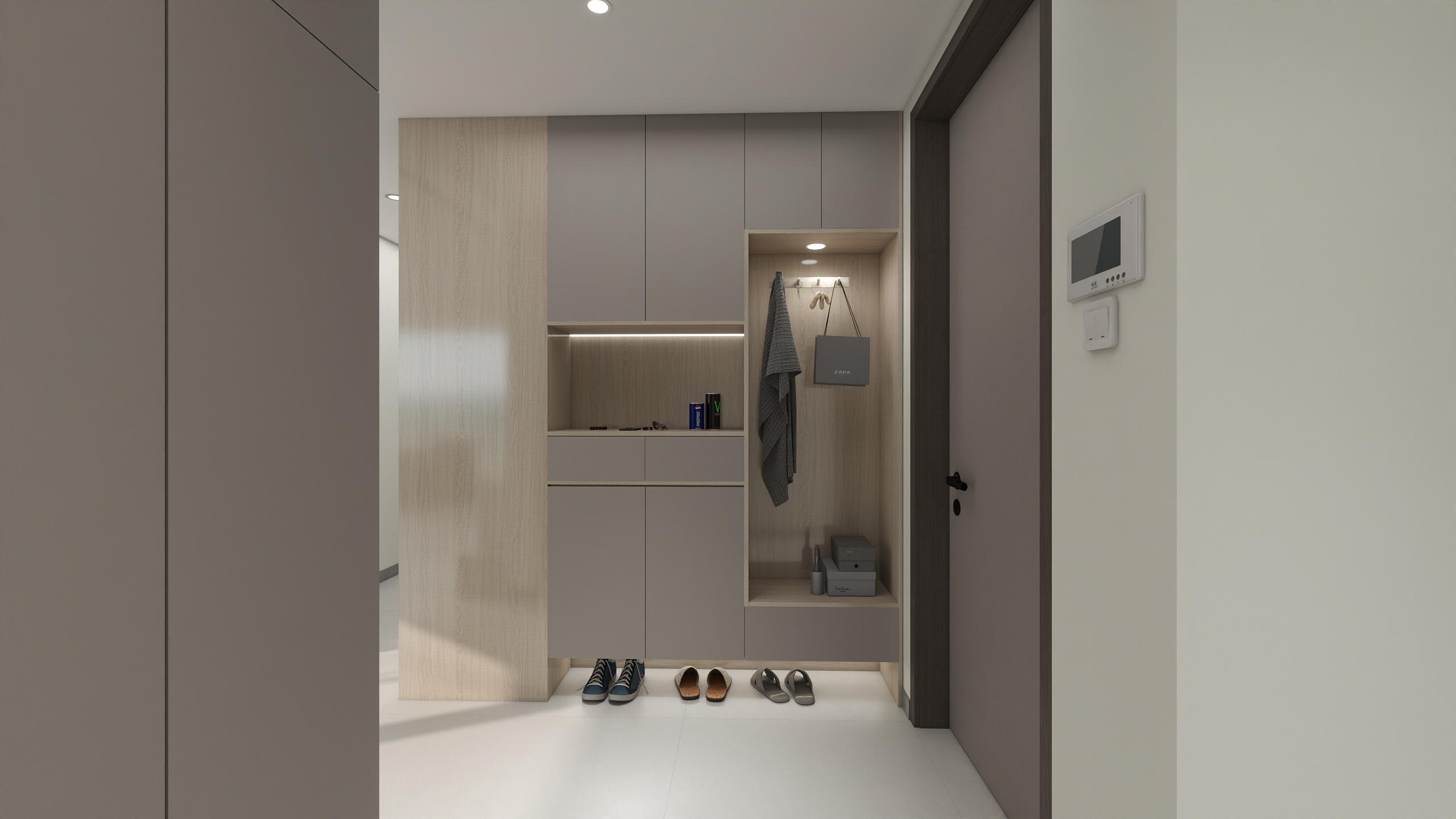 梓汐设计-金茂长沙国际社区120㎡4室 -装修设计方案