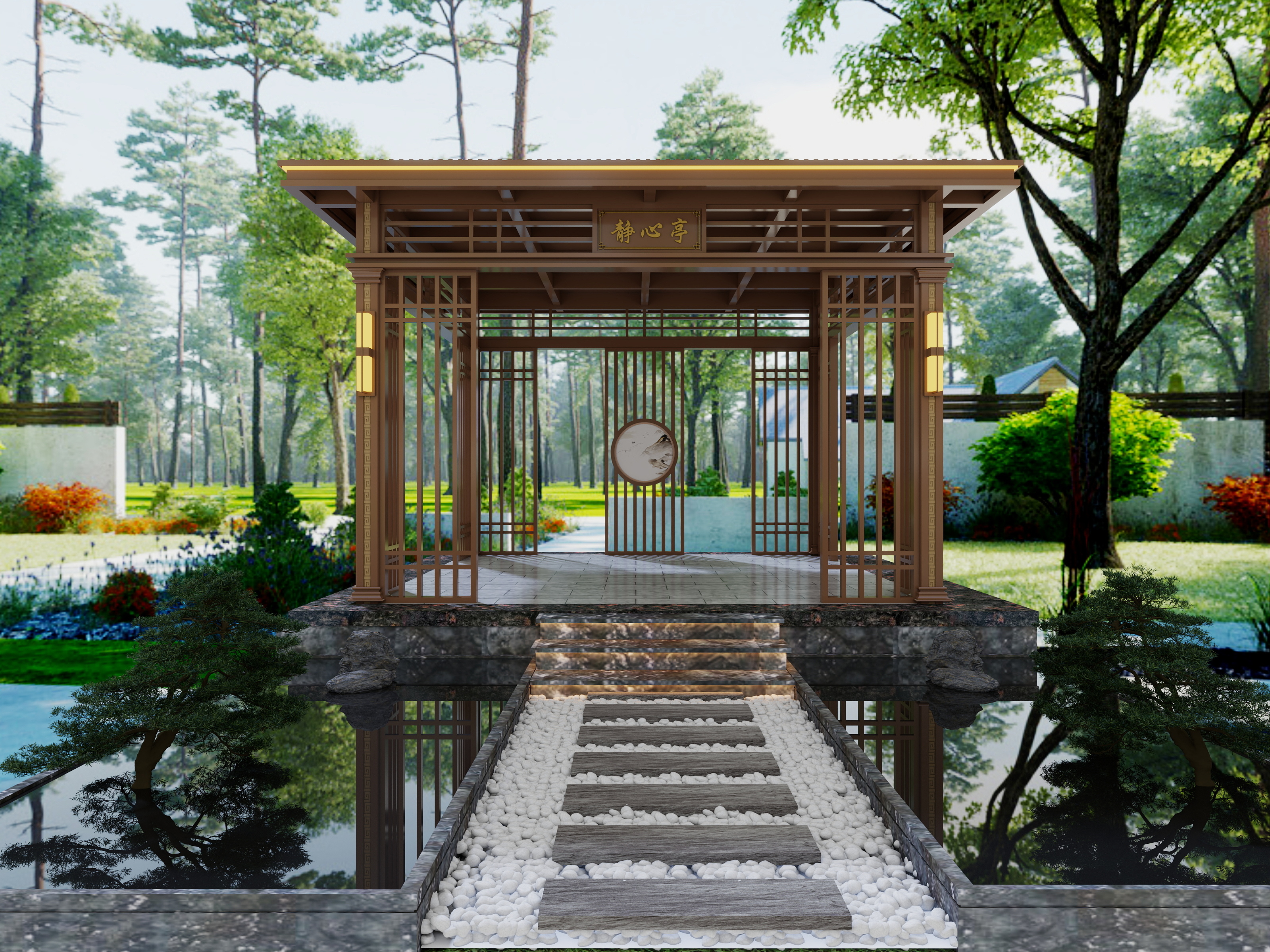 艺安达-凉亭-装修设计方案