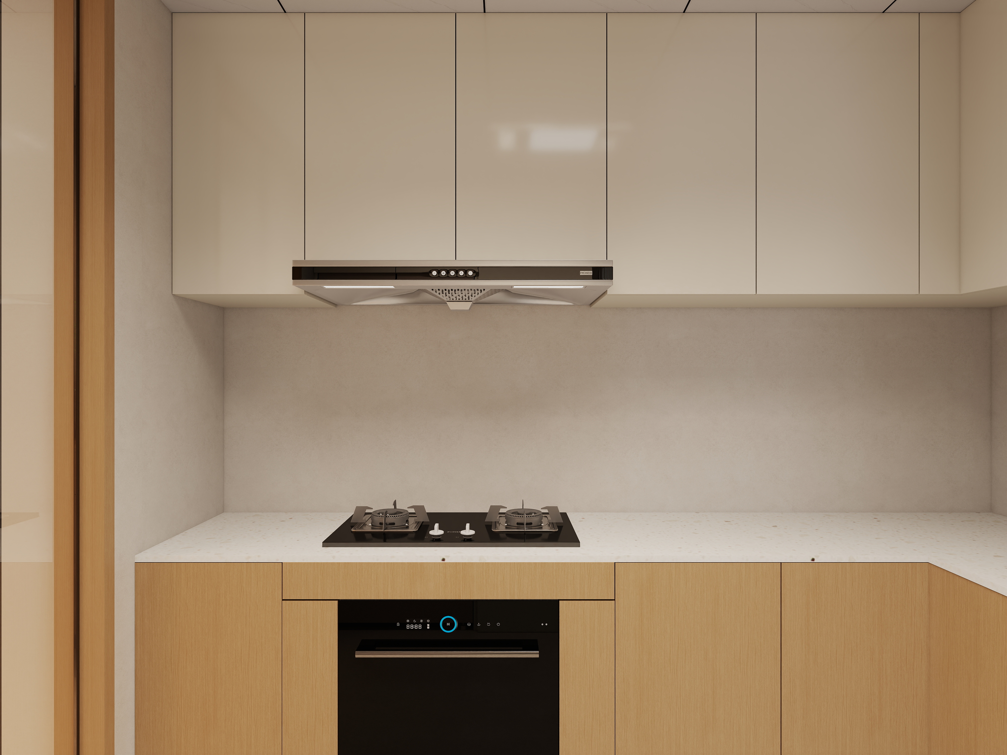 艺雅丽-122平奶油风 装修效果图