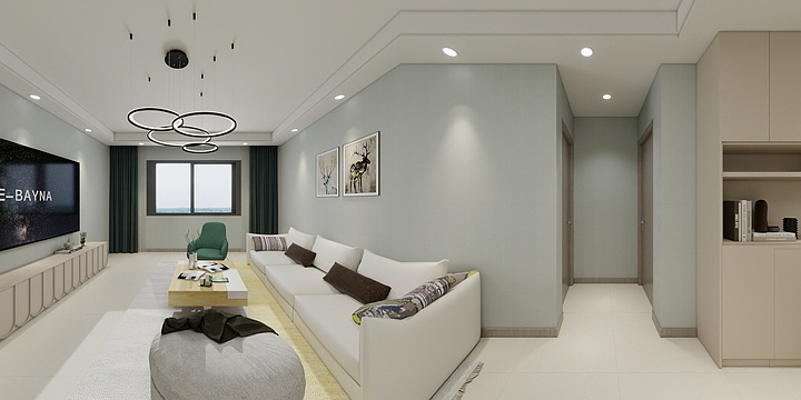 牟欢Mh-镜湖明珠19-C户型西单元-装修设计方案