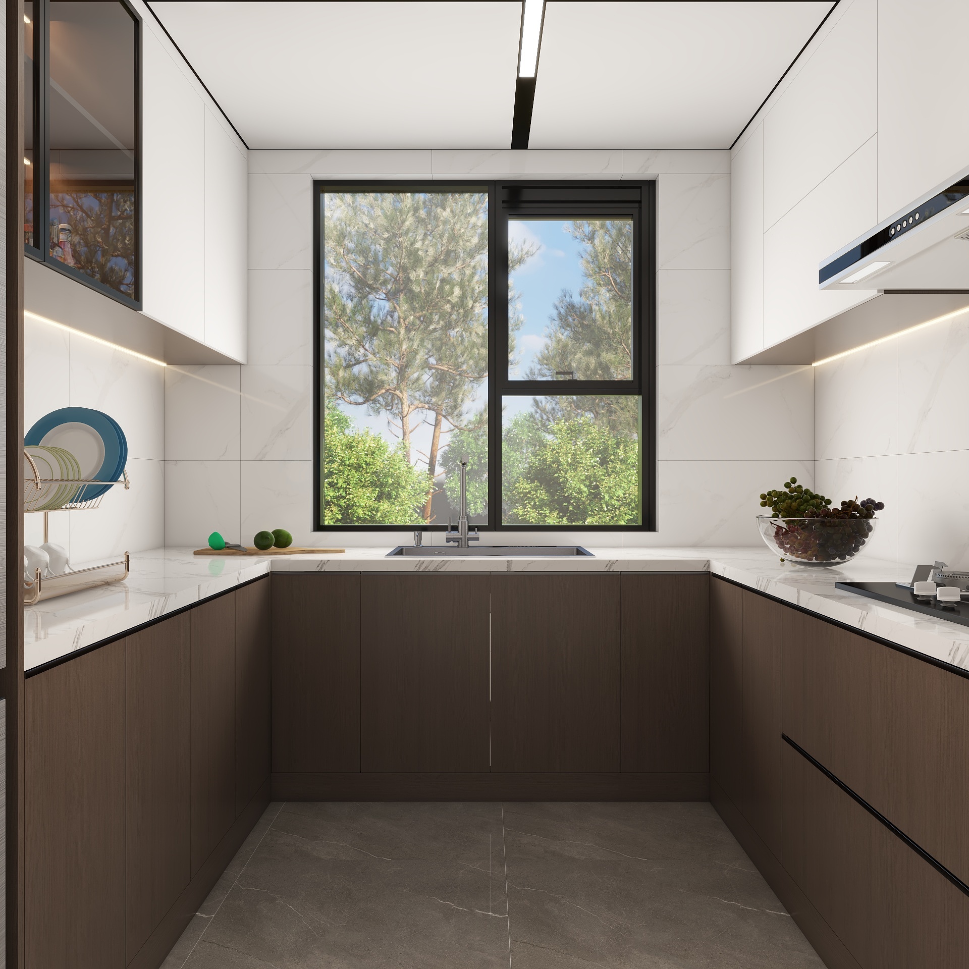 湛智华-现代中式169平2房 大平层 中海世家装修效果图