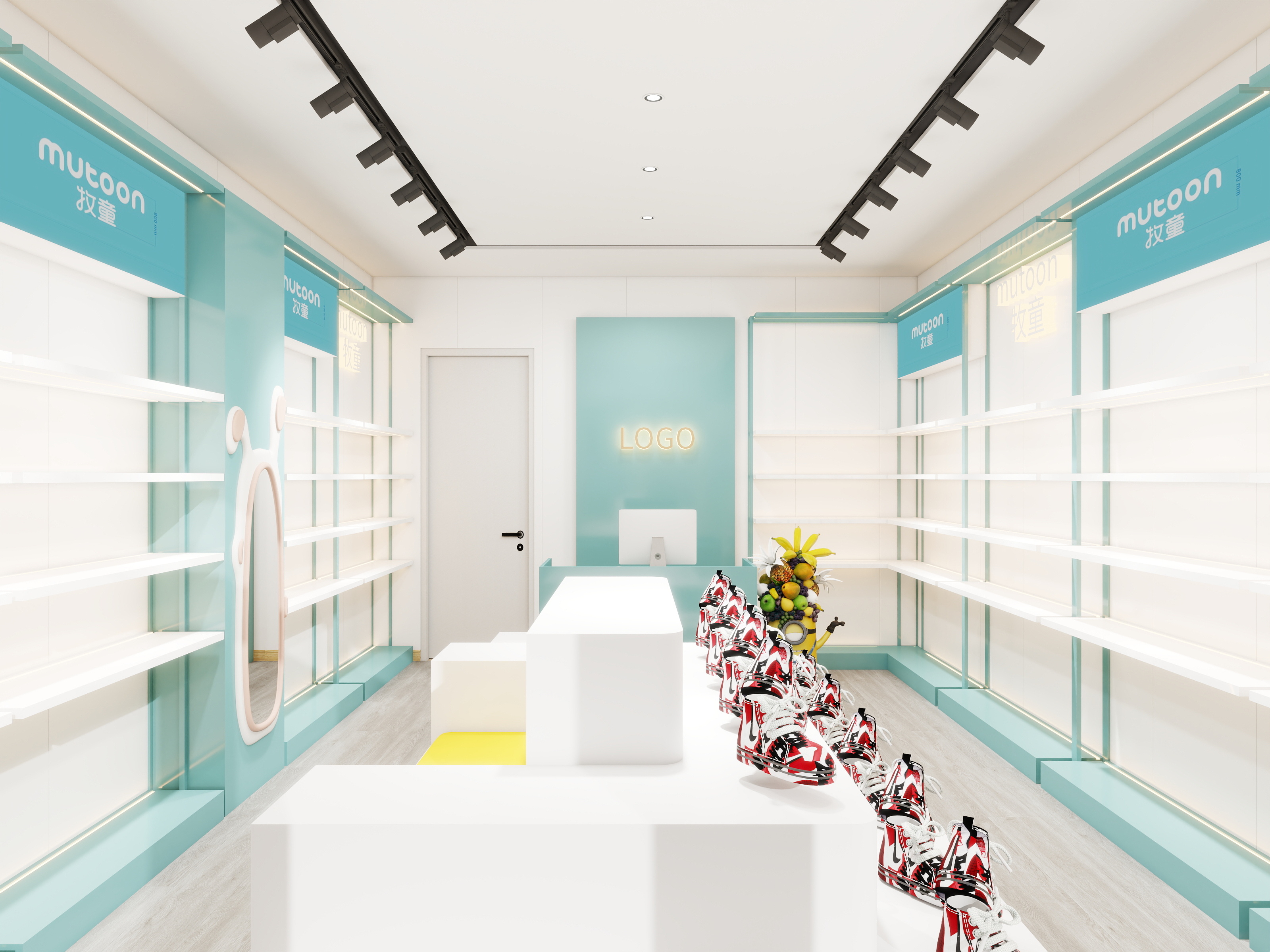 哈密*室内*设计-鞋店-5-装修设计方案