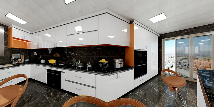 独自守候兵王-中天桃李景园厨房32㎡-装修设计方案