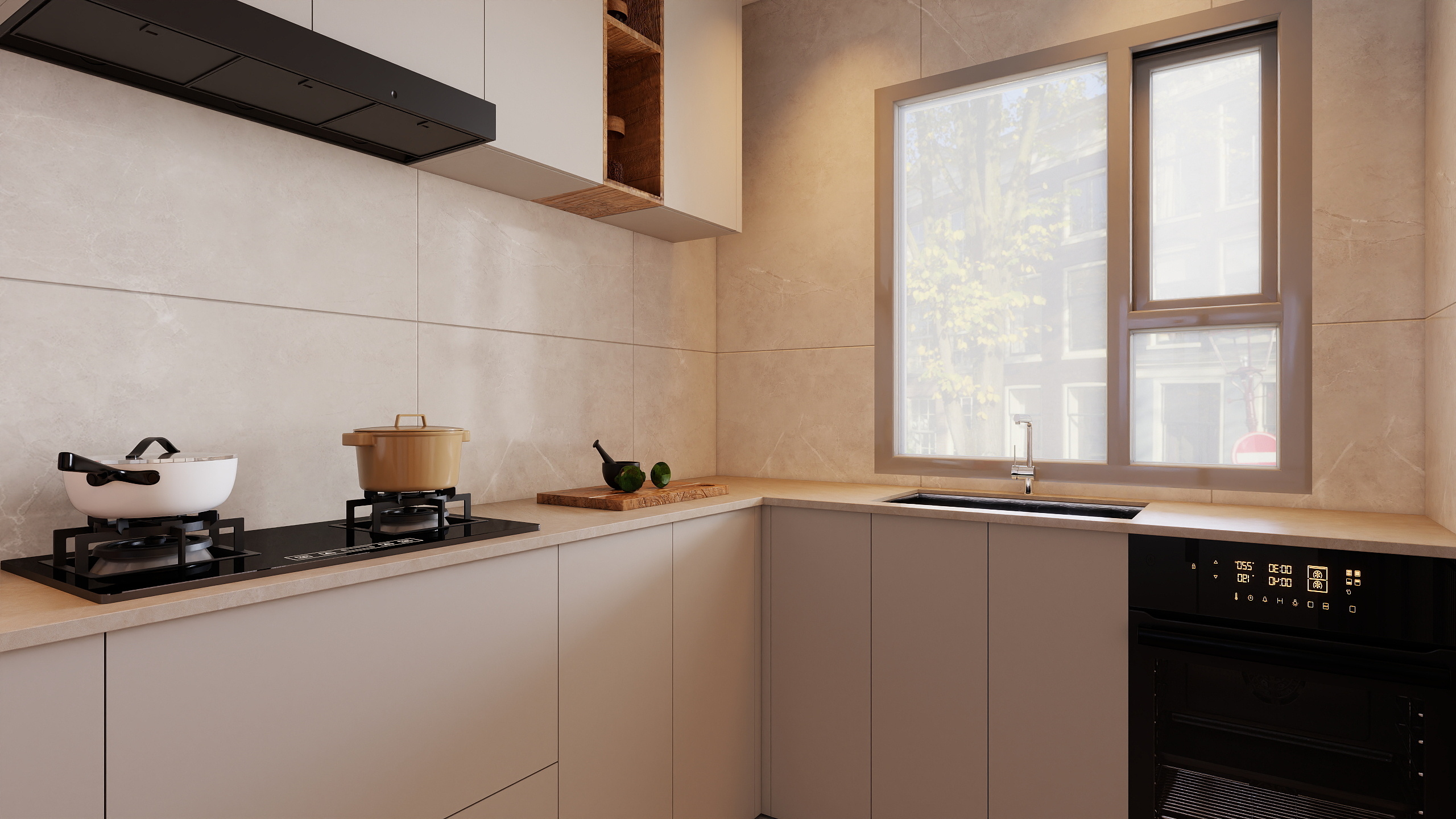 阜南家立方装饰-荣誉城168平米法式复古风 -装修设计方案