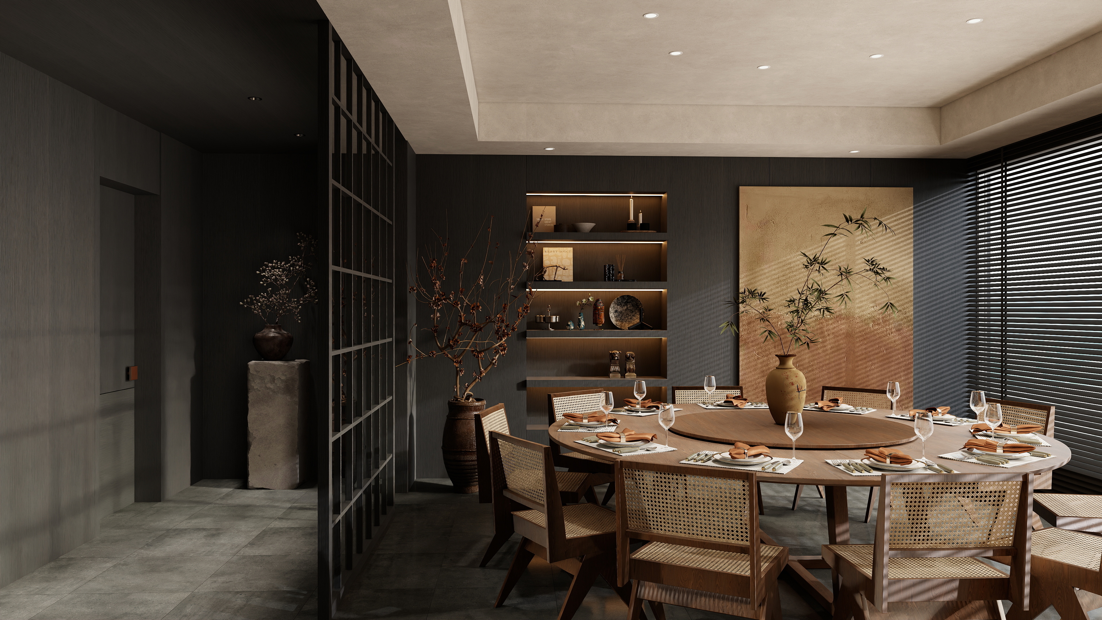 冀川空间-二层包间-装修设计方案