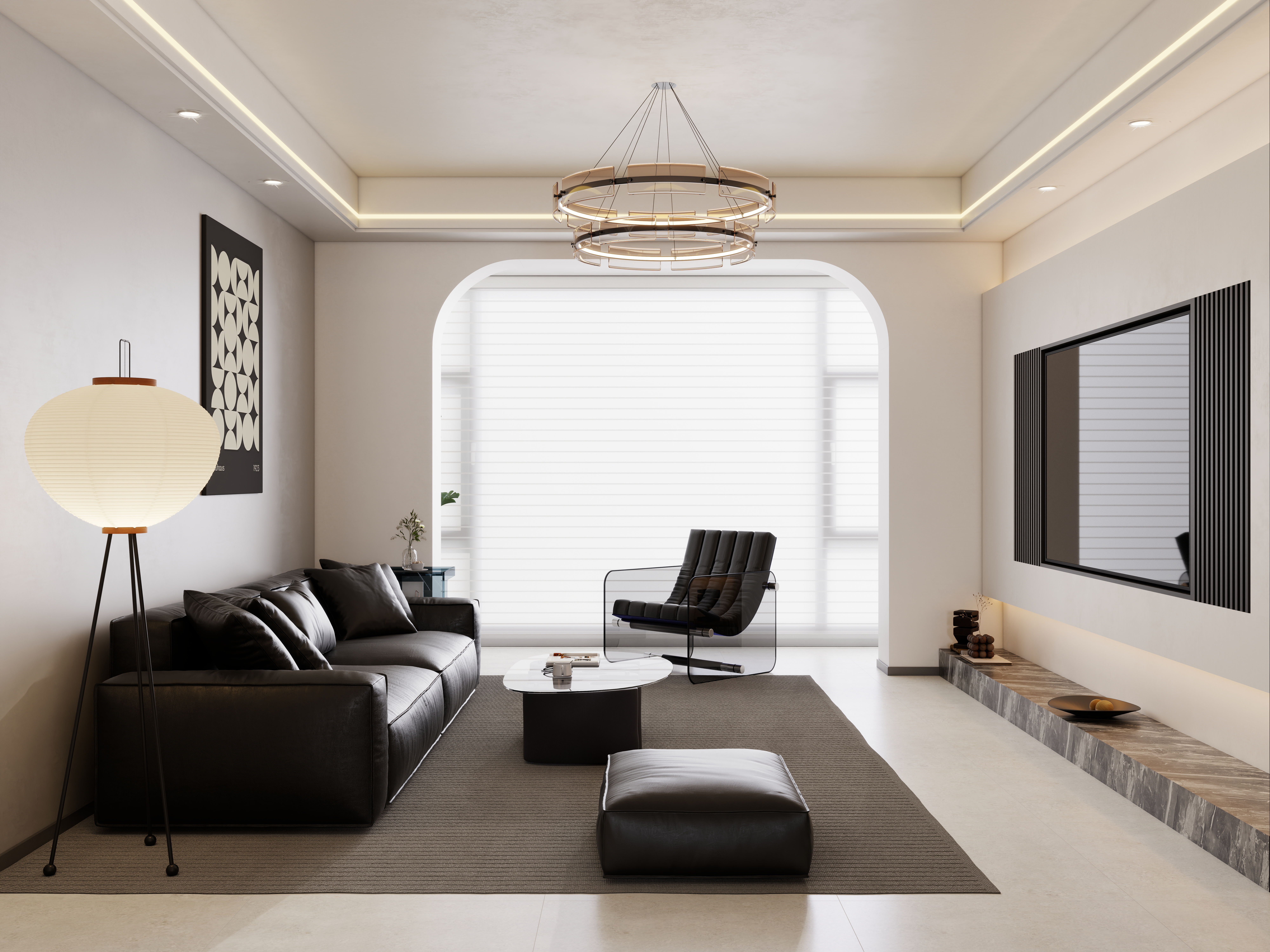 夜猫夜猫-东正奥园92㎡2室-装修设计方案