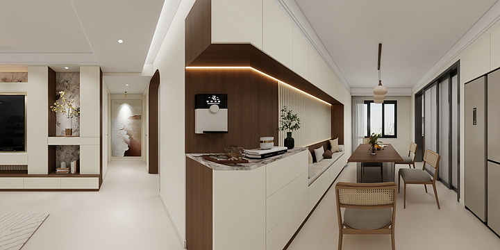 张兴坤-博雅140平陆姐-装修设计方案