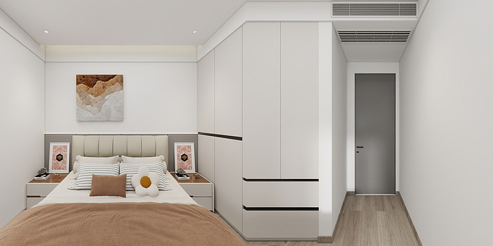 設計饰空-虎北花园7-1701雅居效果图-副本-副本-装修设计方案