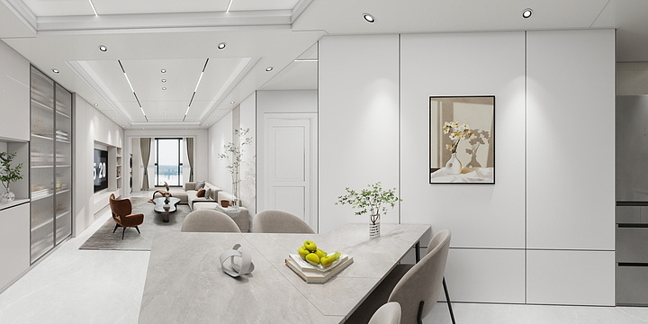 建阳区-分销-世贸22-1603-装修设计方案