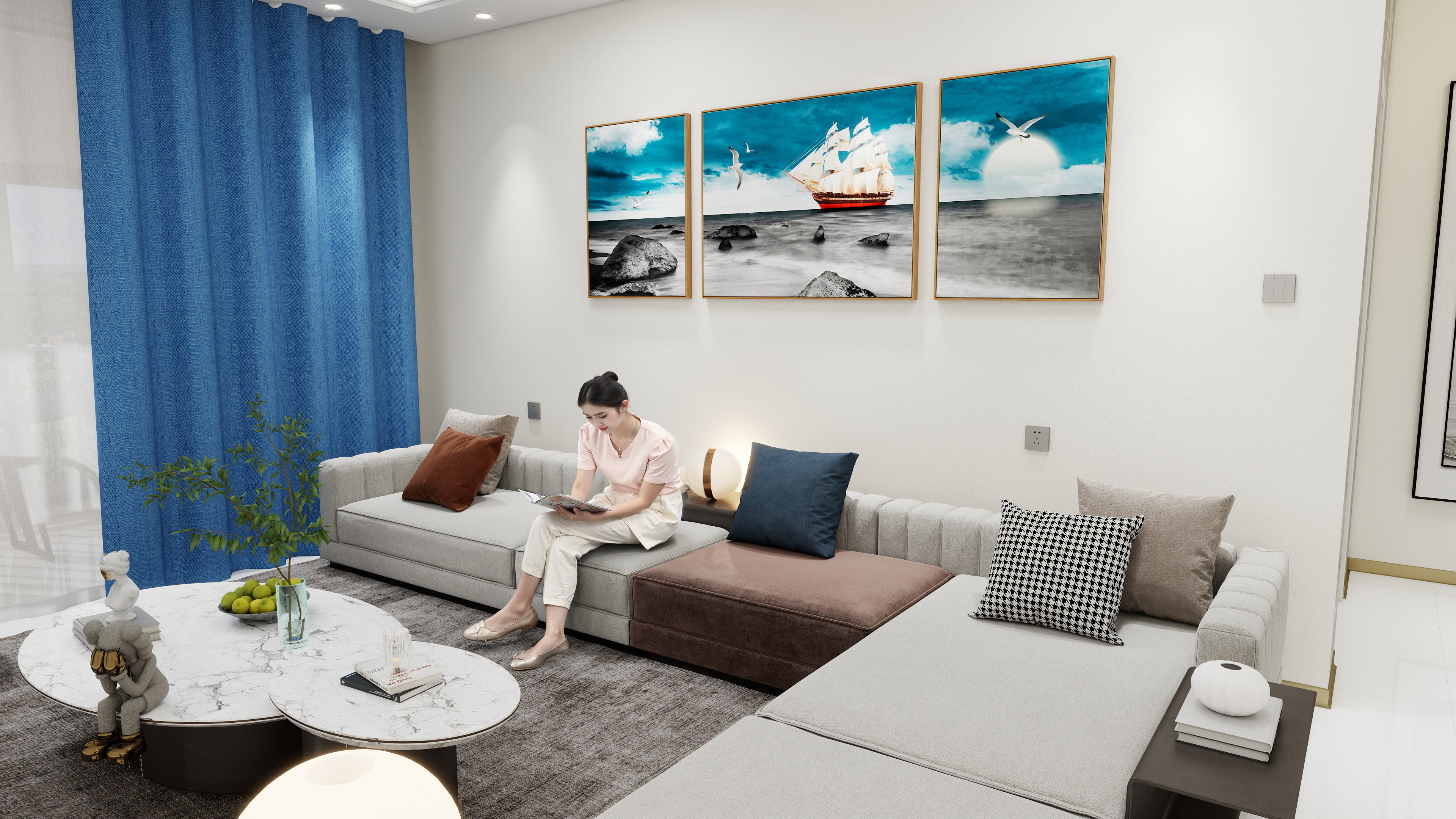 鹏飞装饰家居-天雨紫云府-装修设计方案