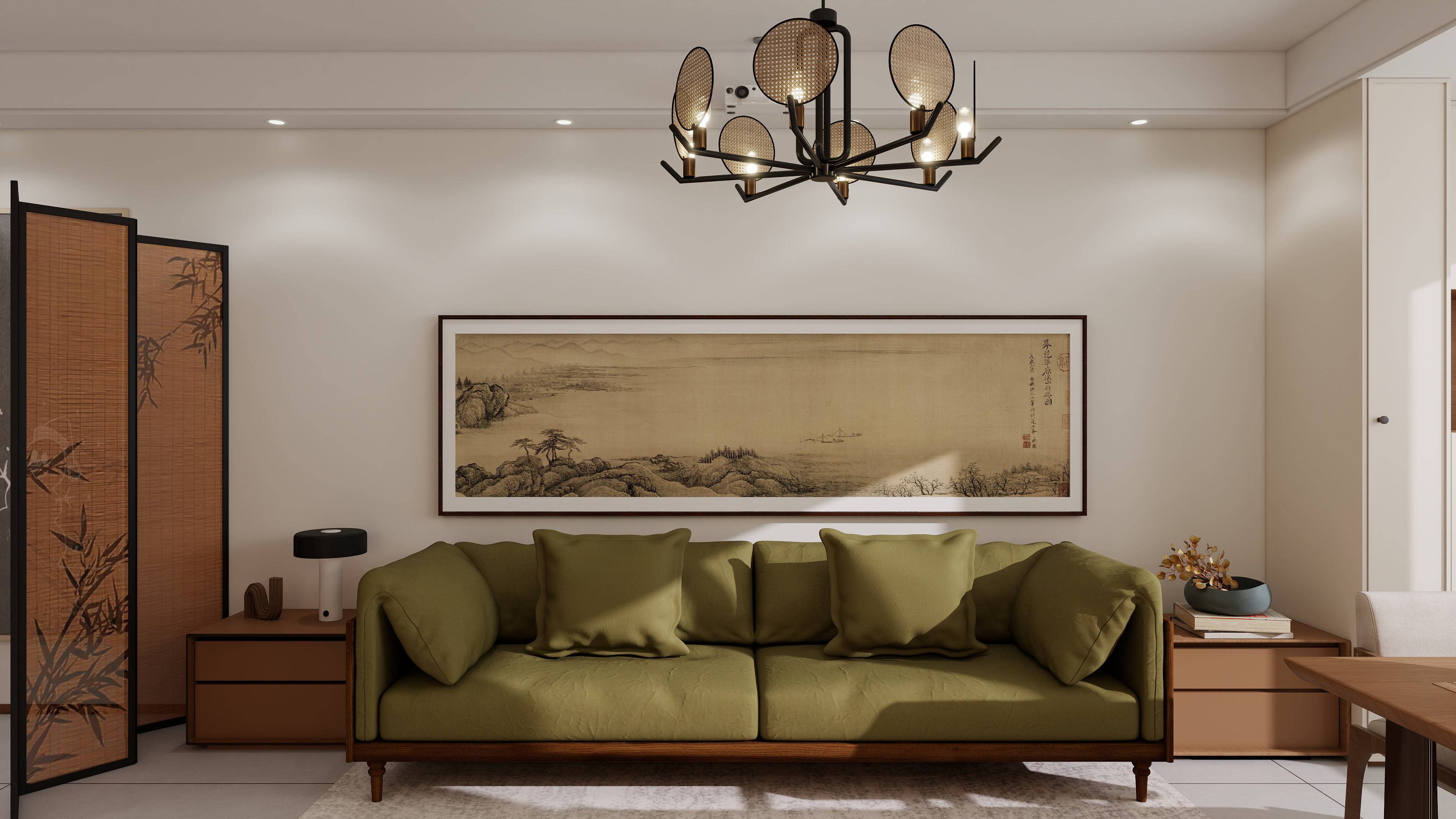 李青越-93.94m²宋氏美学三居室装修效果图