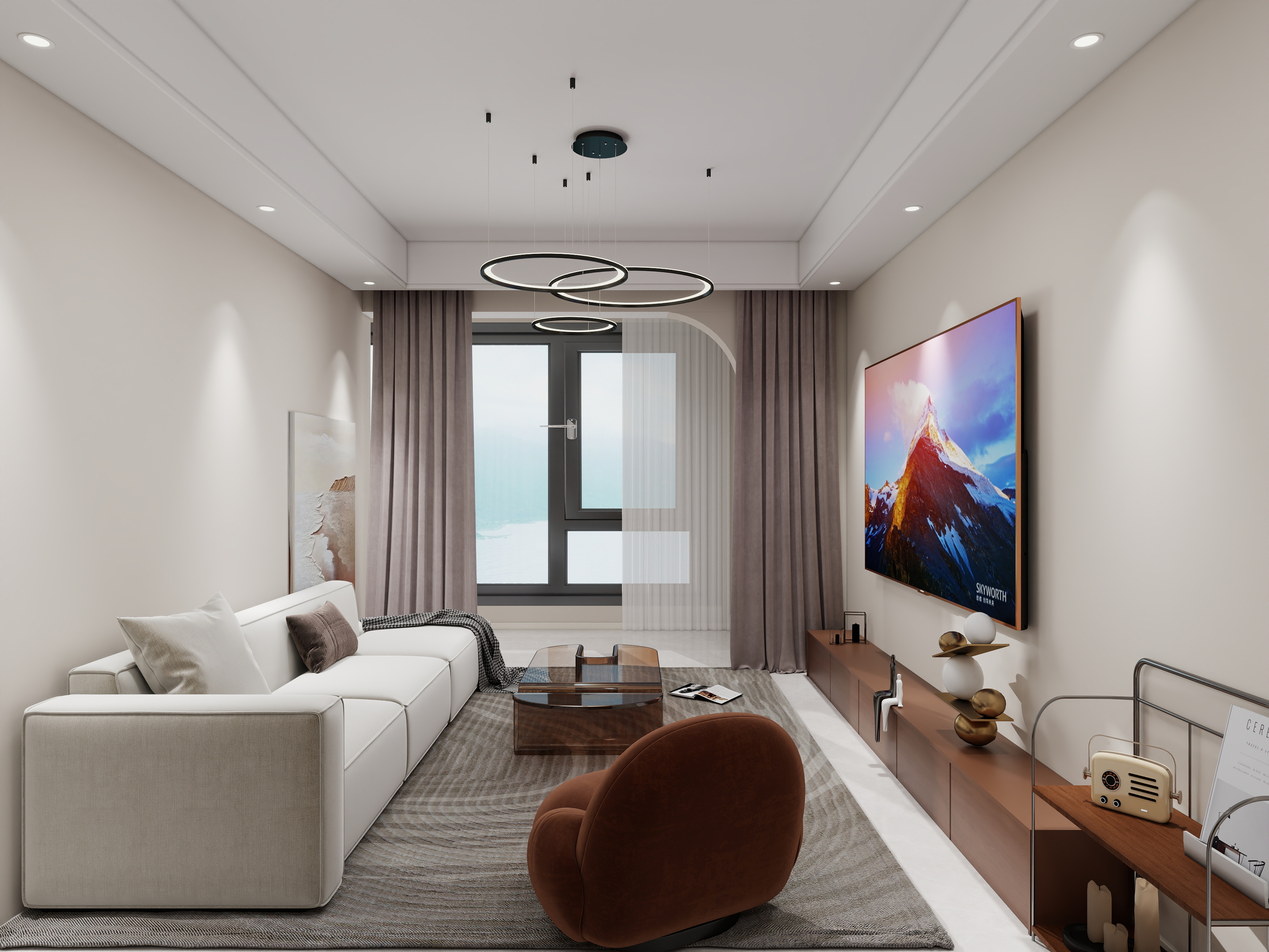 张飞13687664845-星海湾115平米-装修设计方案