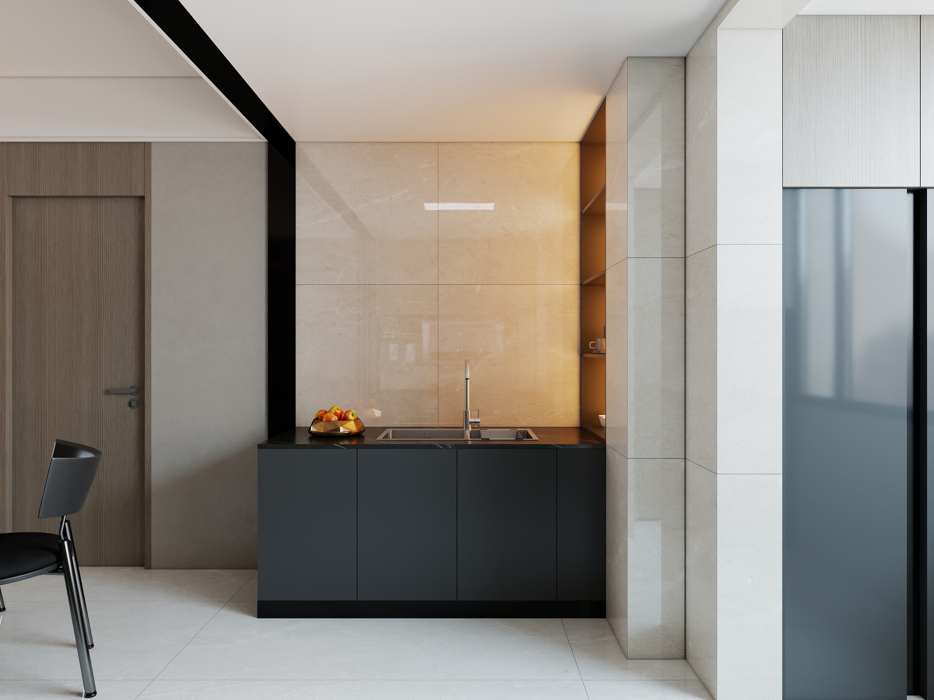 李青越-116平两室意式装修效果图