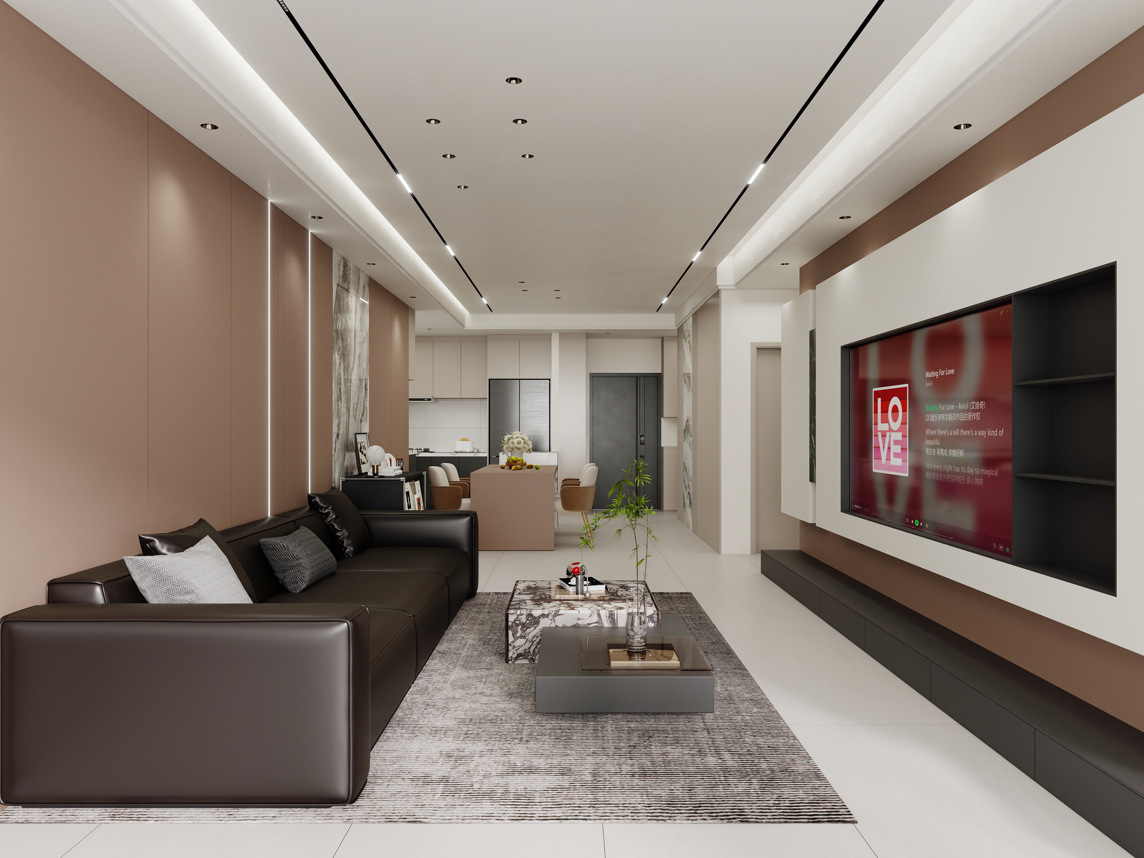 壹诺设计工作室-现代意式-装修设计方案