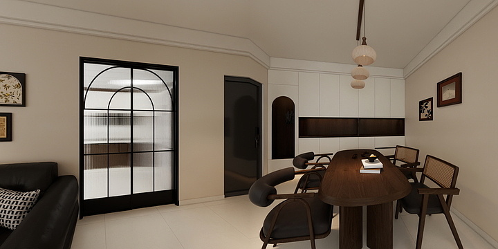 设计师一老汤-武城景秀郑女士雅居-装修设计方案