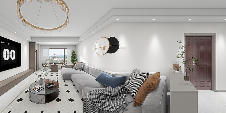 欧阳晨雪-南山门口村140-装修设计方案