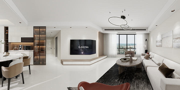 贝海设计-陈乐-现代城1802魏总雅居设计方案2-装修设计方案