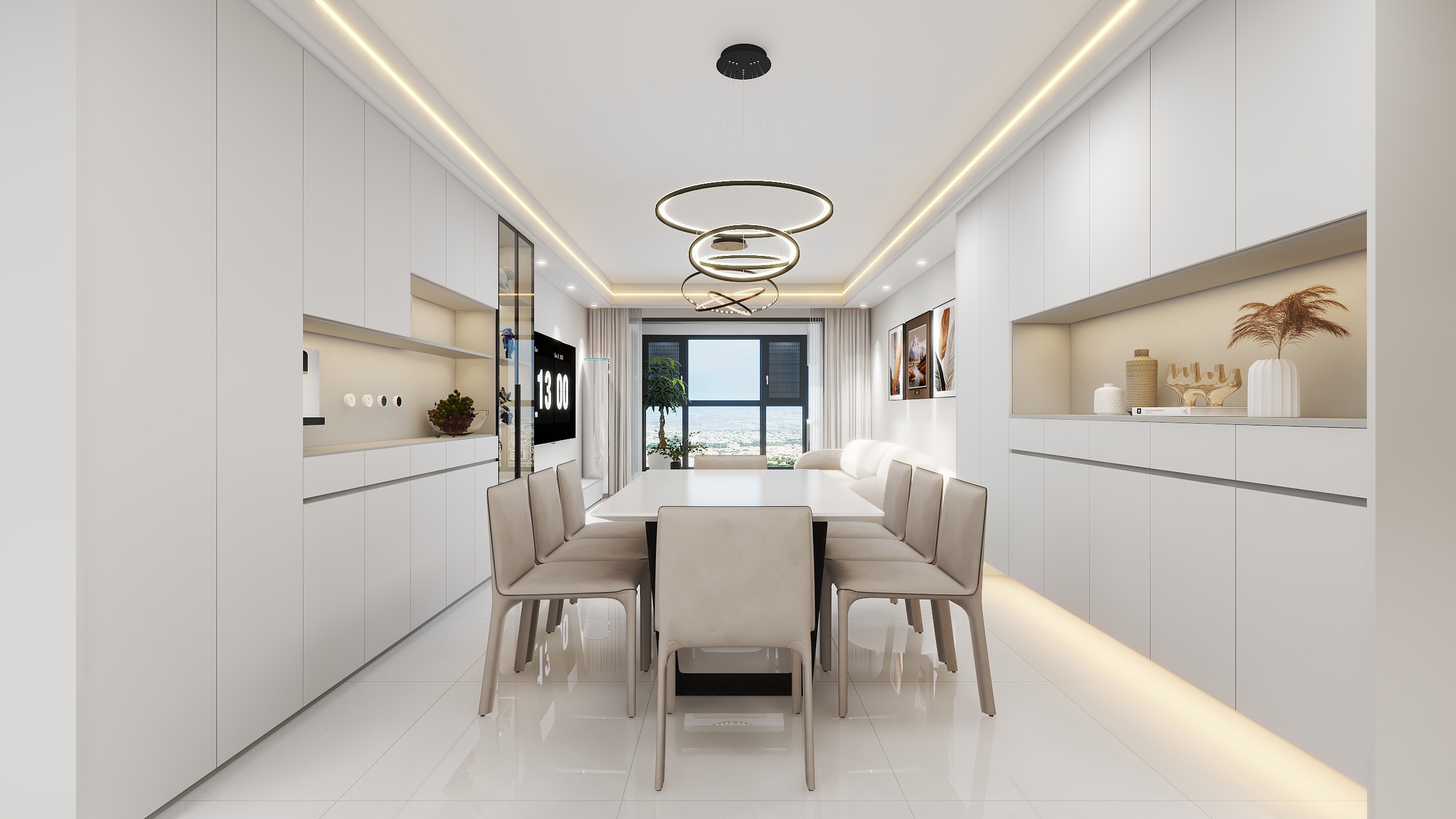 设计田工-越秀韩悦府120平现代简约风-装修设计方案