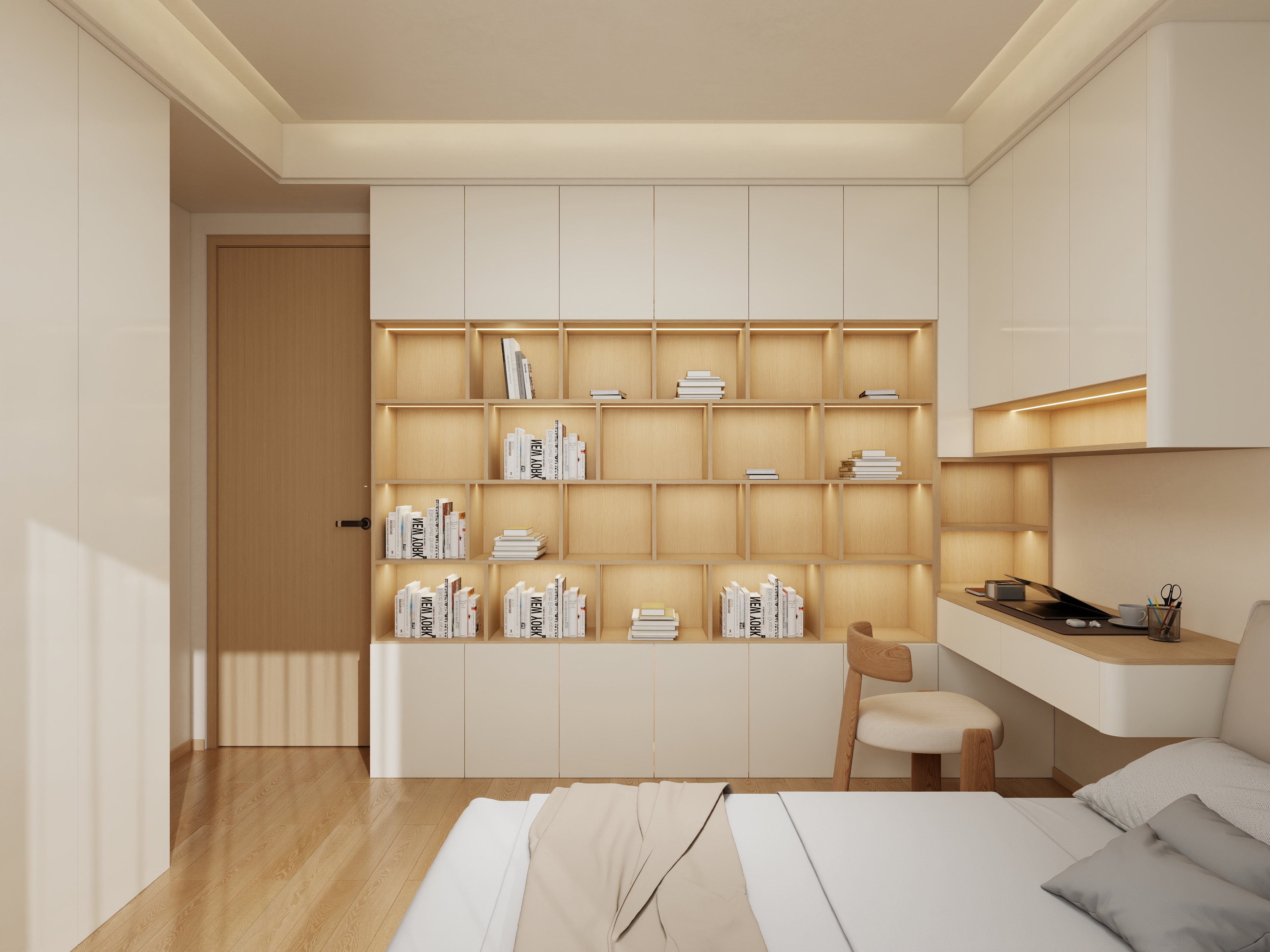 艺雅丽-81平现代简约 装修效果图