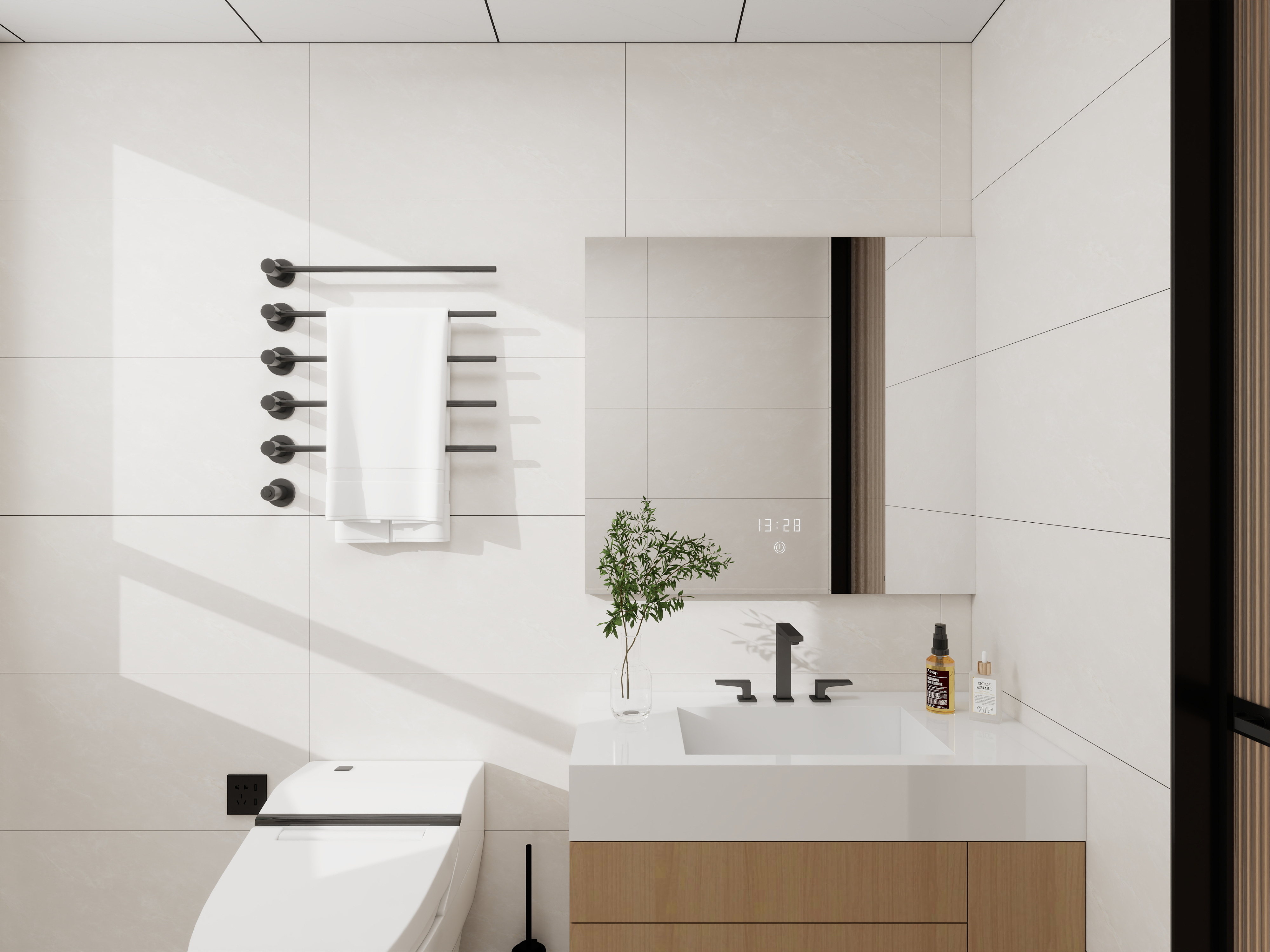 艺雅丽-81平现代简约 装修效果图